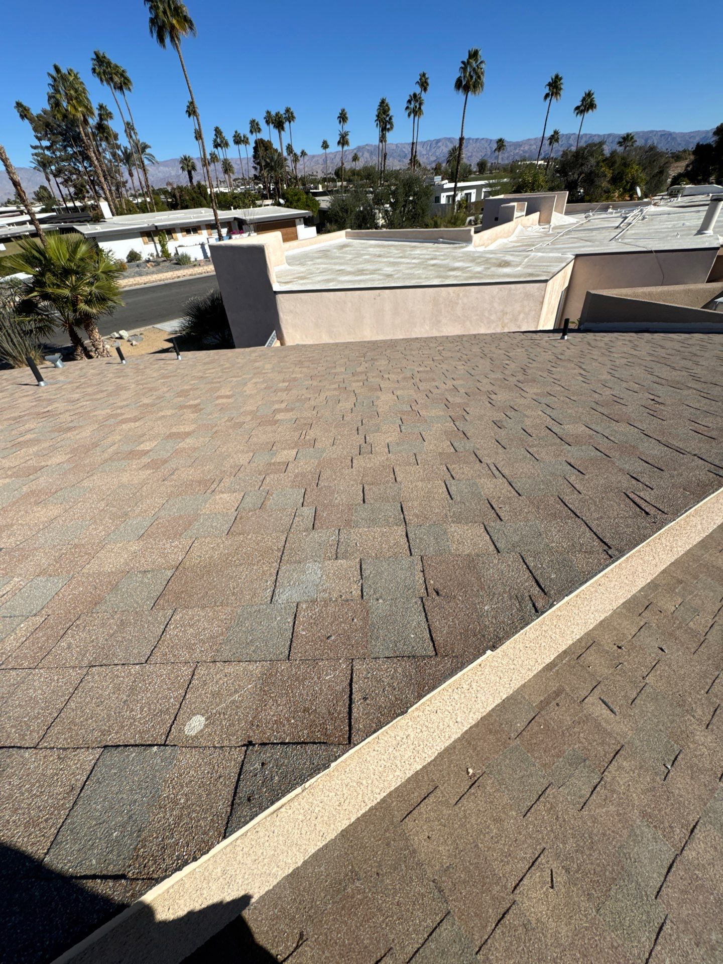 Project in Indian Wells by Desert Roof Concepts