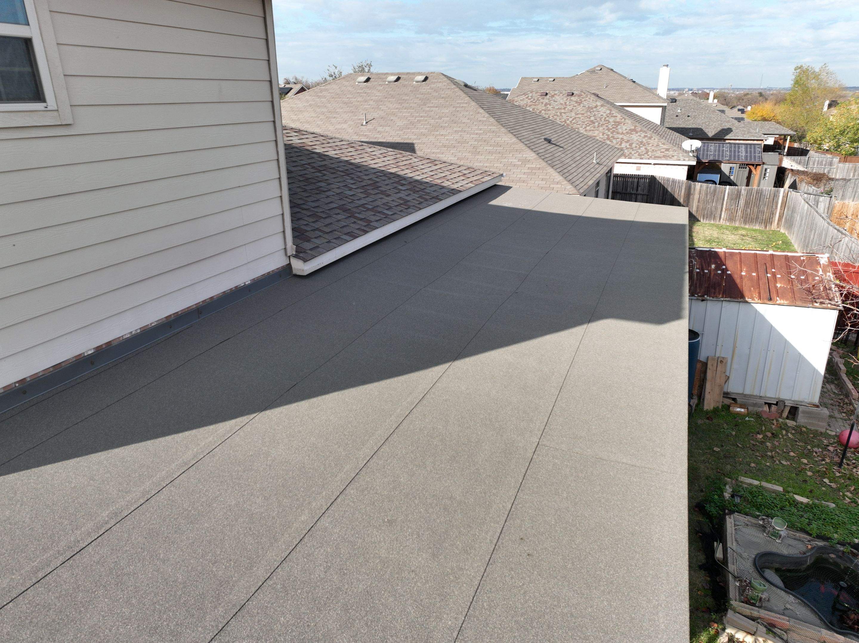 Upgraded roof to class 4 hail impact resistant by Becker Roofing and Exteriors