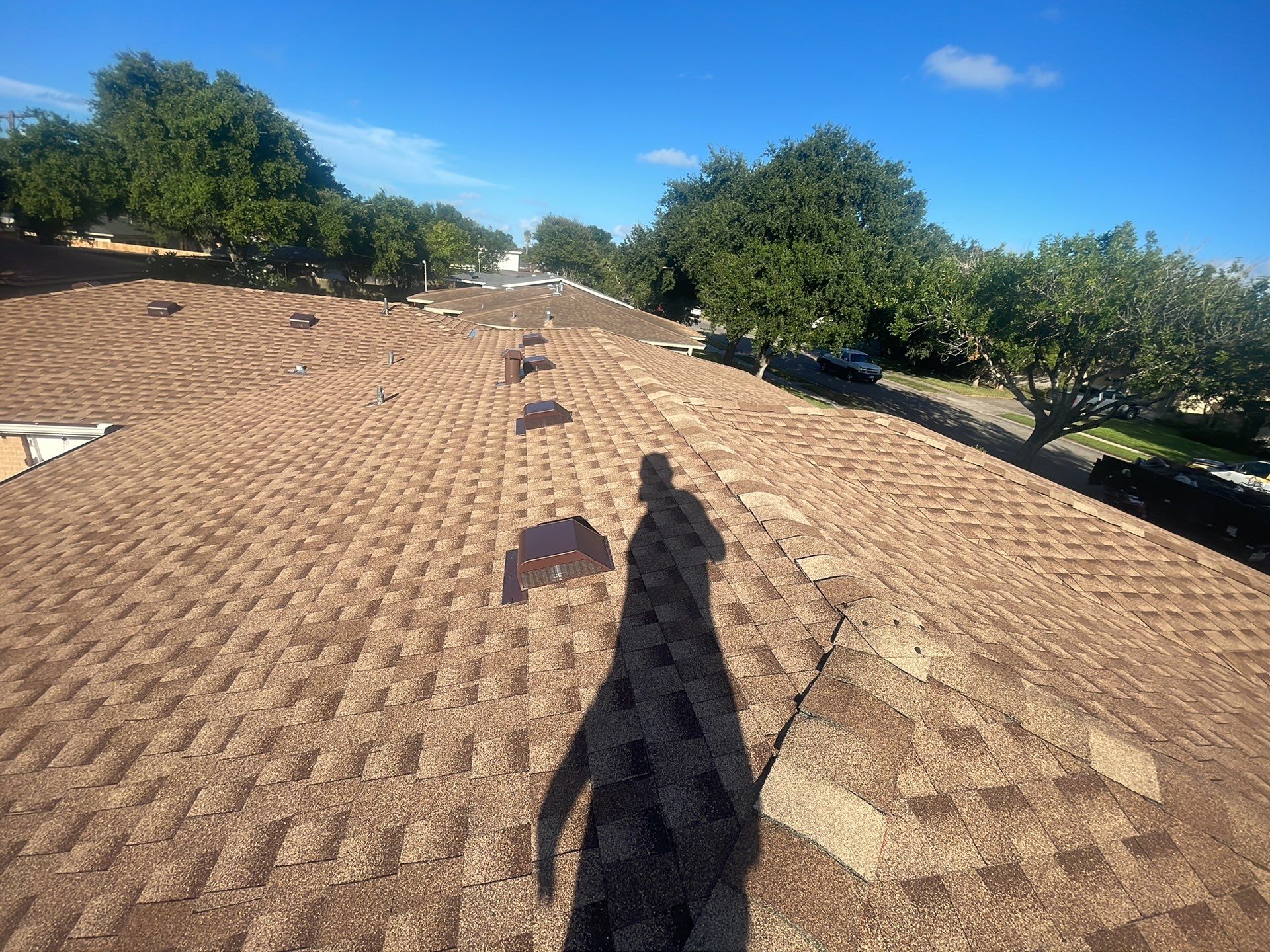 Residential Roofing Installation using GAF HDZ Shakewood by Lighthouse Roofing