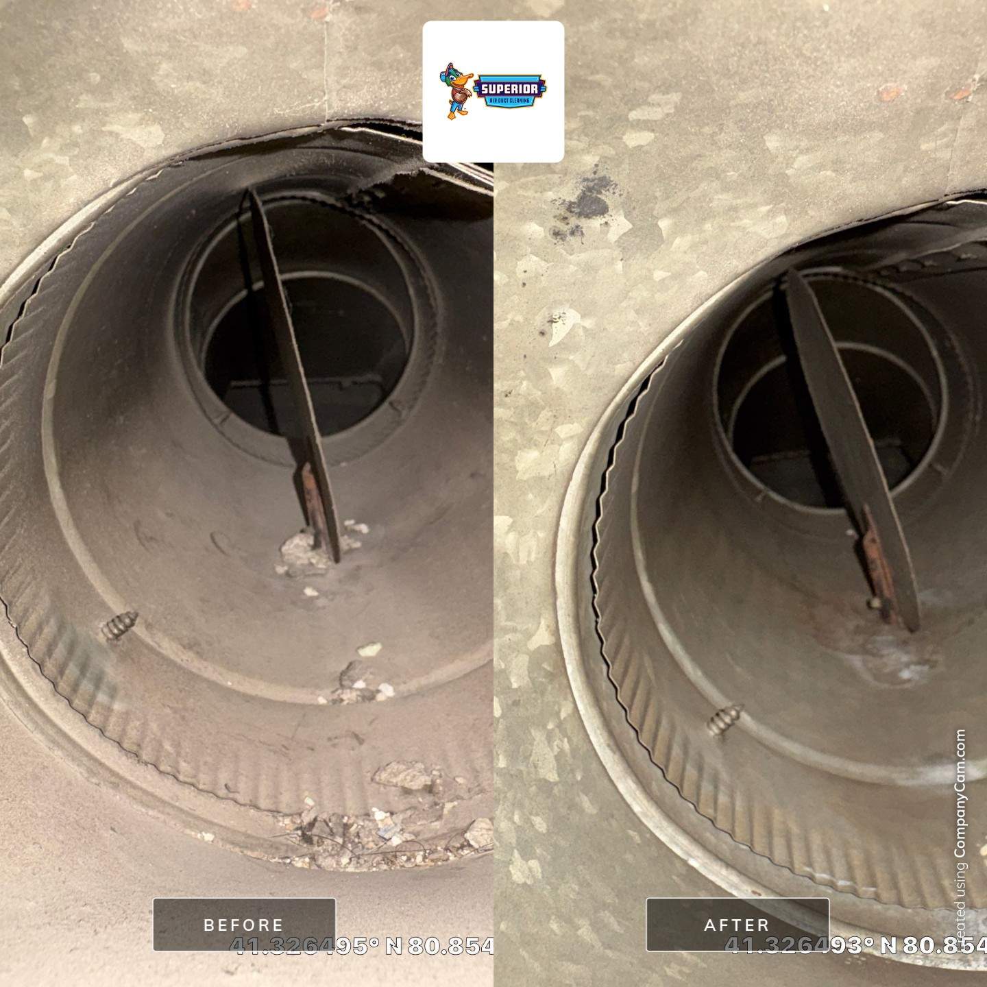 Air Duct Cleaning With a Vacuum Truck in Champion Township, OH by Superior Air Duct Cleaning
