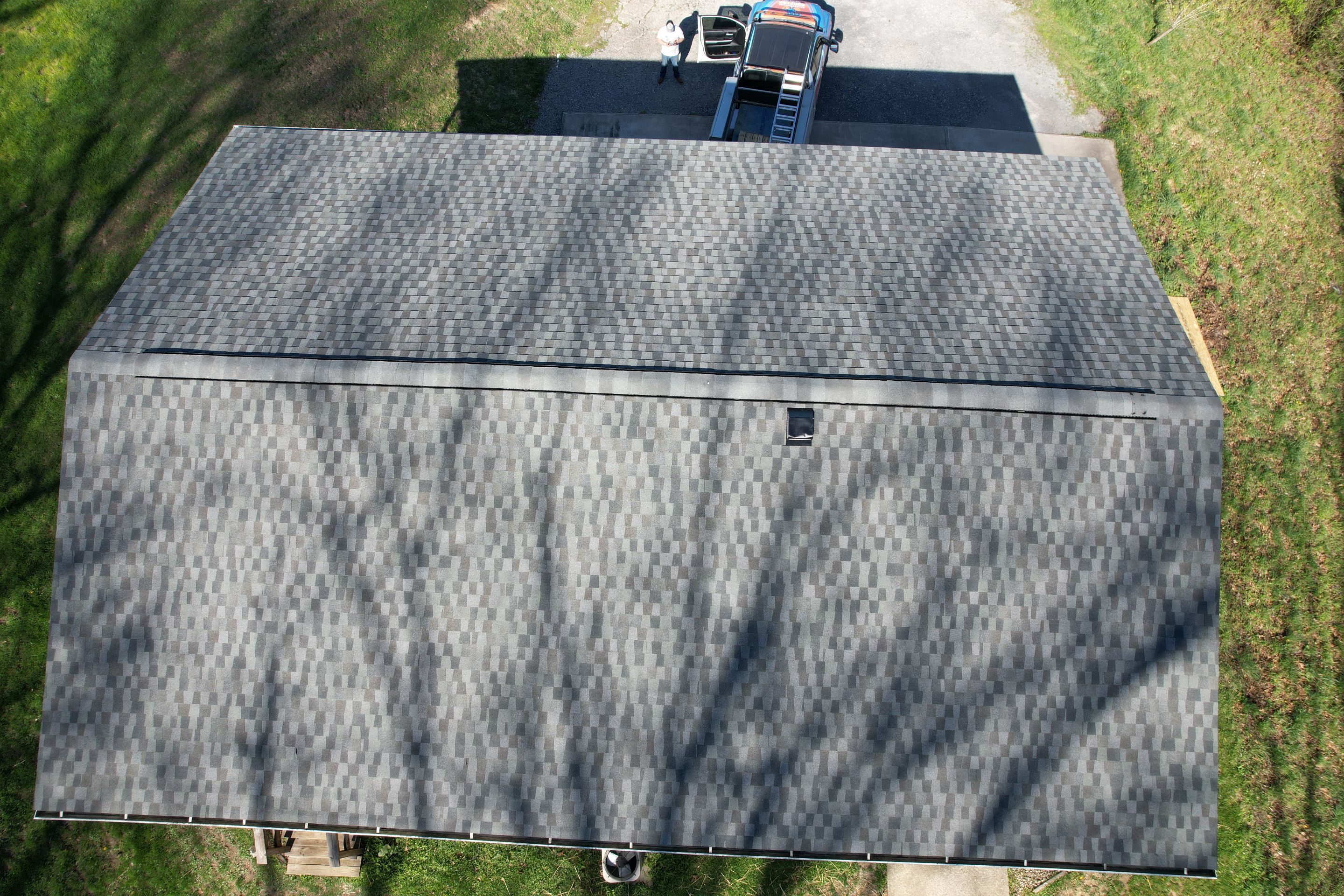 Residential Roofing Installation using GAF Timberline HDZ Nantucket Morning by Rainstoppers Roofing
