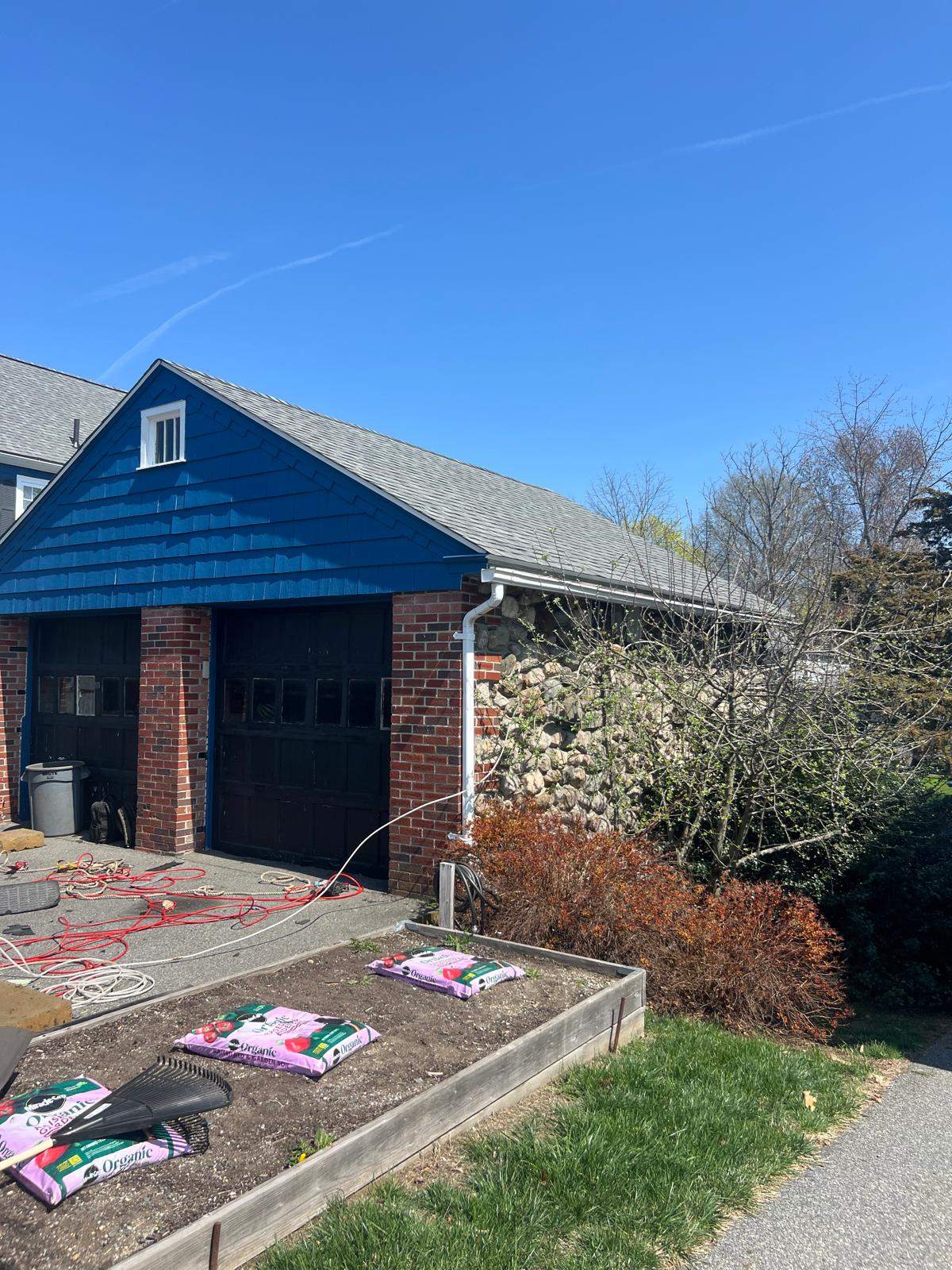 Main Roof & Garage Replacement at Massachusetts Ave – Owens Corning Duration, Williamsburg Gray + EPDM Garage by JOHNNYS PRO