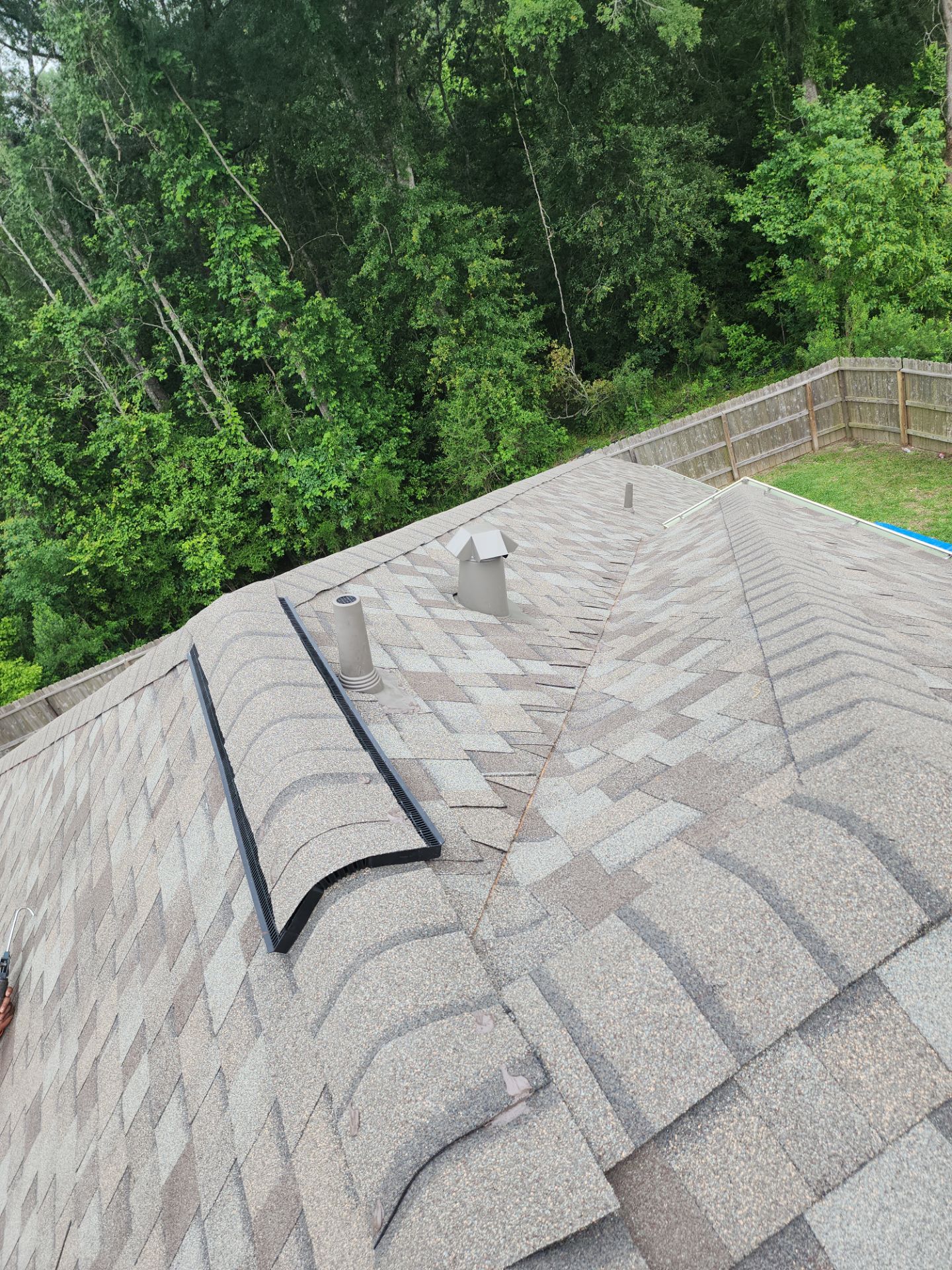 Residential Roofing Installation using Owen's Corning Duration (Lifetime) Shingles by Roof Repair Company