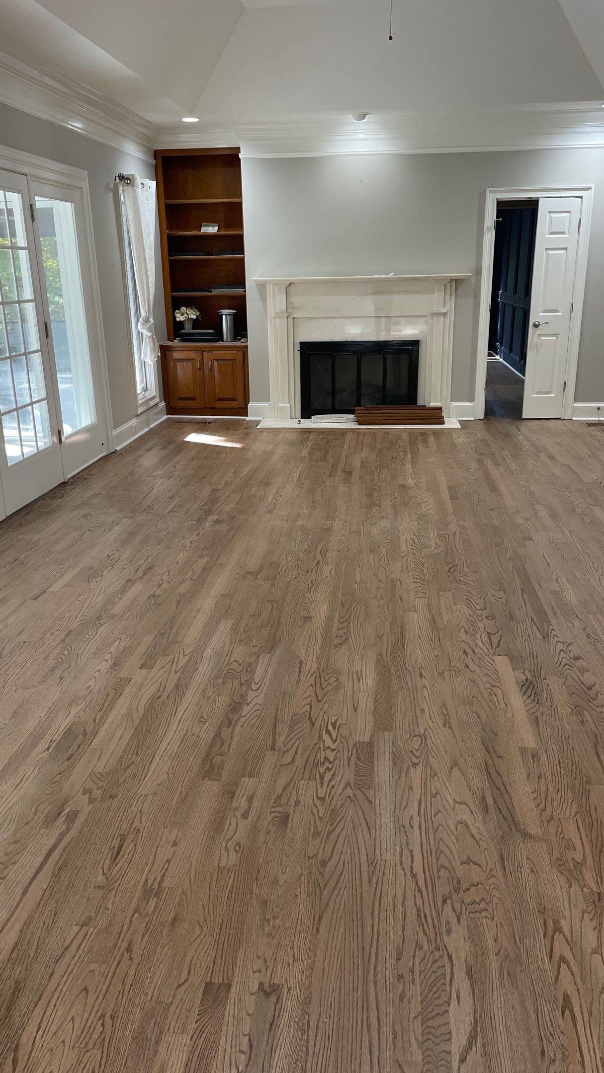 New 2.25" solid red oak by Footprints Floors of East Atlanta