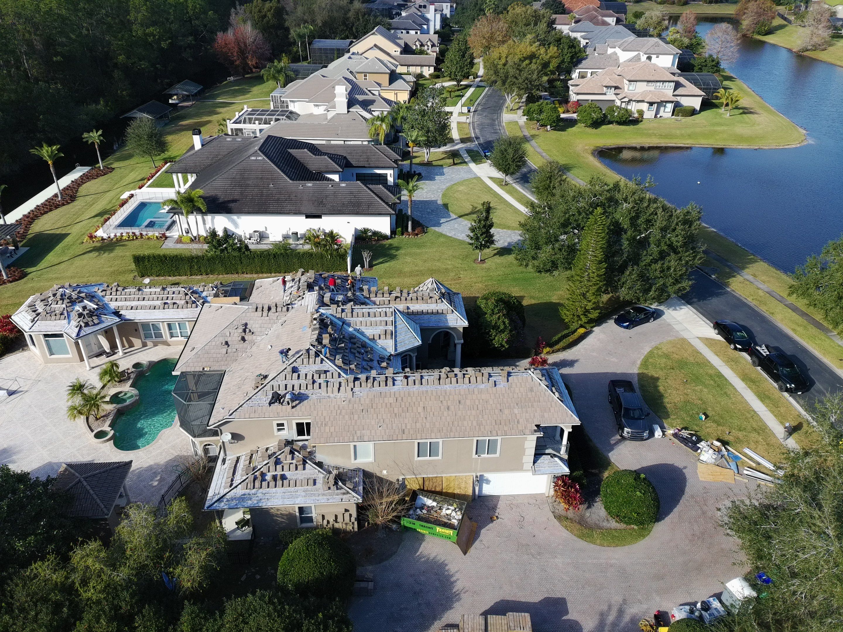 Mediterranean Tile Roof Replacement and Leak Remediation in Orlando by Fortified Roofing Solutions Corp.