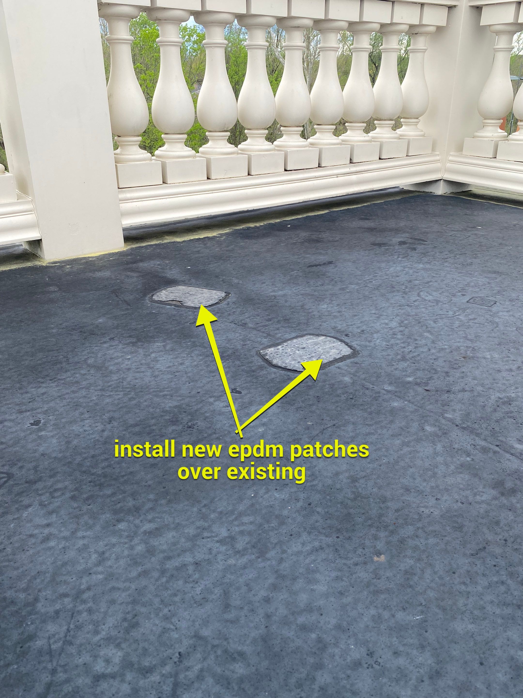 Lorton: EPDM Flat Roof with Partial Slate Replacement by RM Banning, Inc.