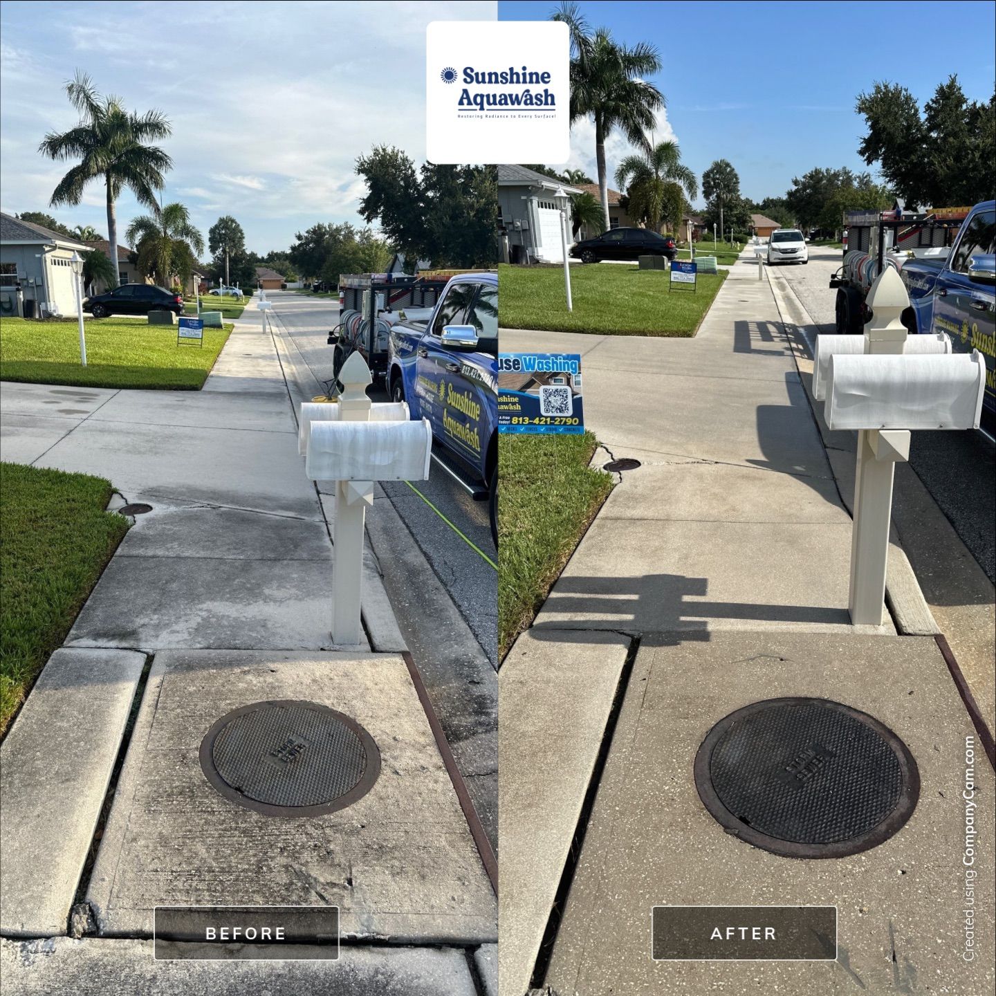 🏡 Pre-Sale House & Driveway Cleaning – Arbor Creek, Palmetto, FL by Sunshine AquaWash