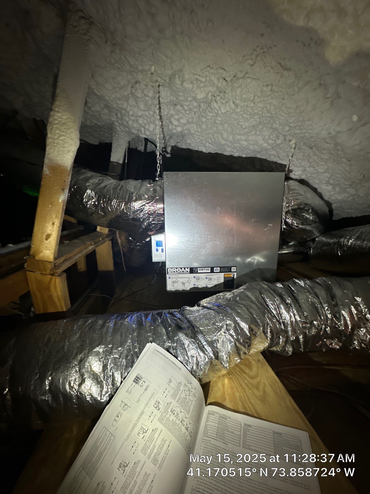 Project in Ossining by Healthy Home Energy & Consulting