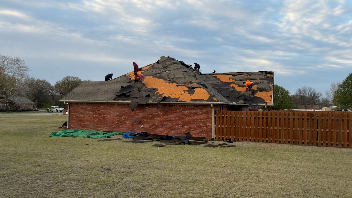 New Asphalt Shingle Roof Replacement in Davis, OK by BANA Roofing and Solar Supply