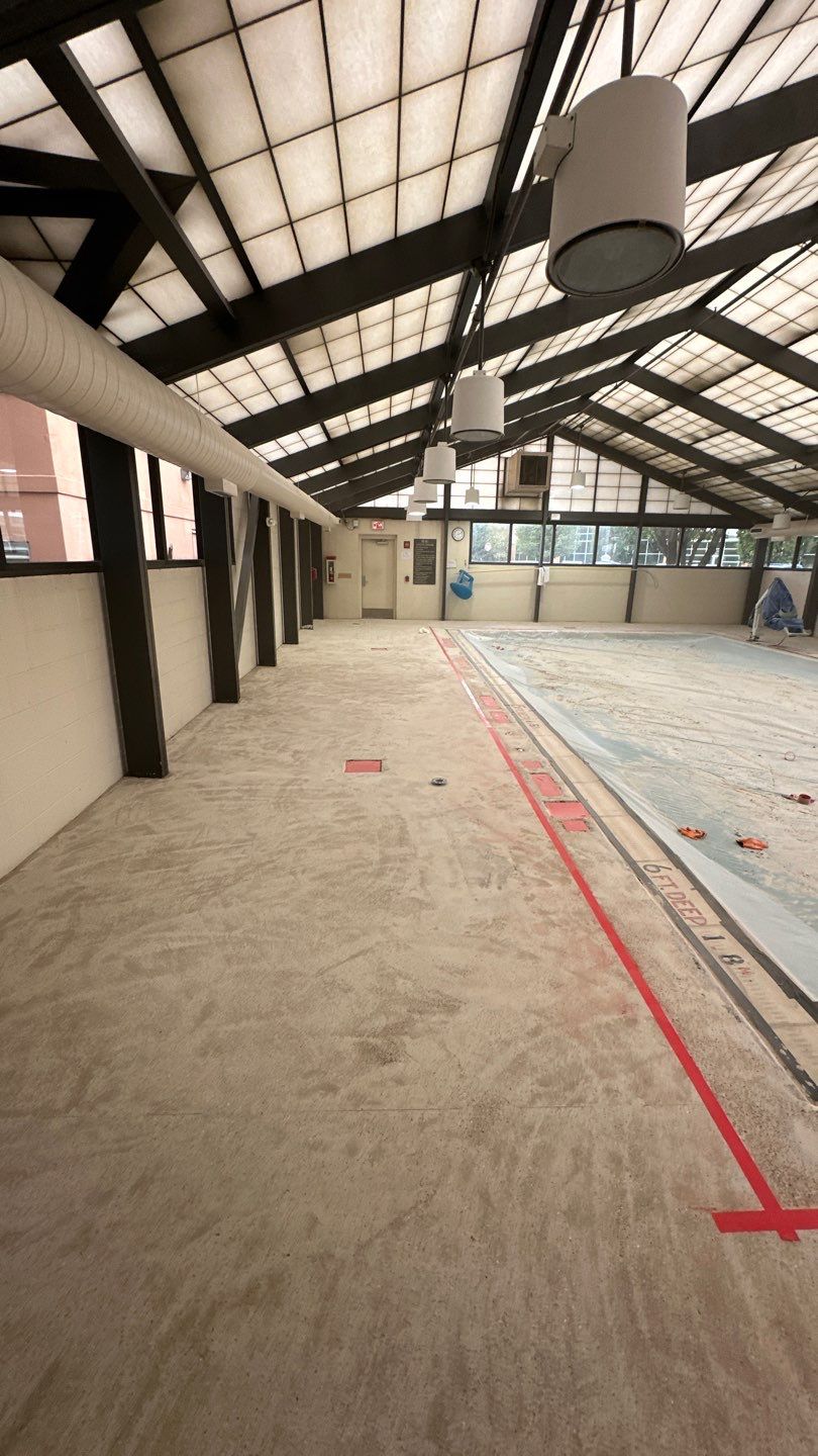 Hotel Pool Deck Project in Cranberry Township by Floors in a Day, Inc