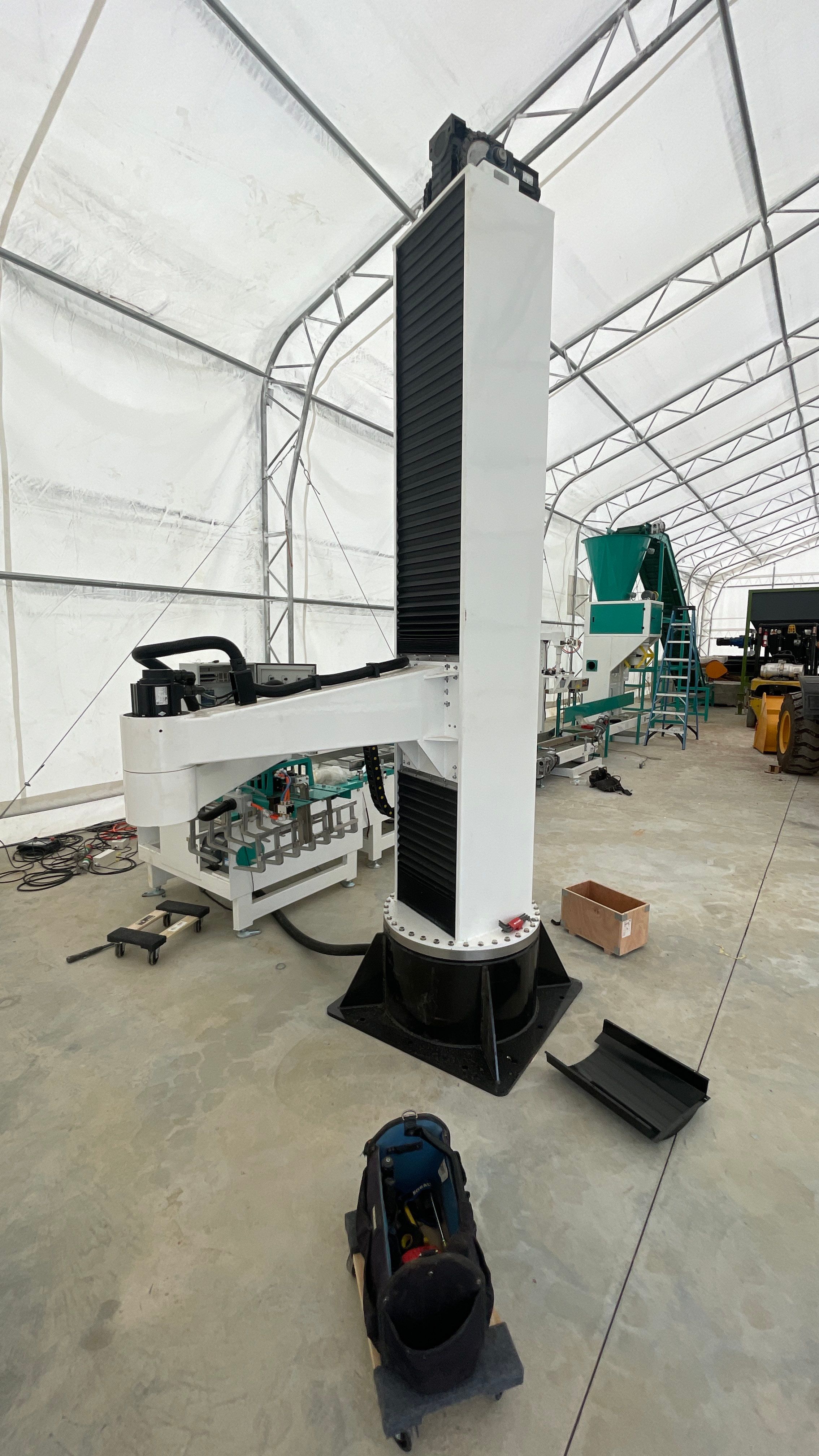 Industrial Mulch Processing Facility by Argent Electric LLC