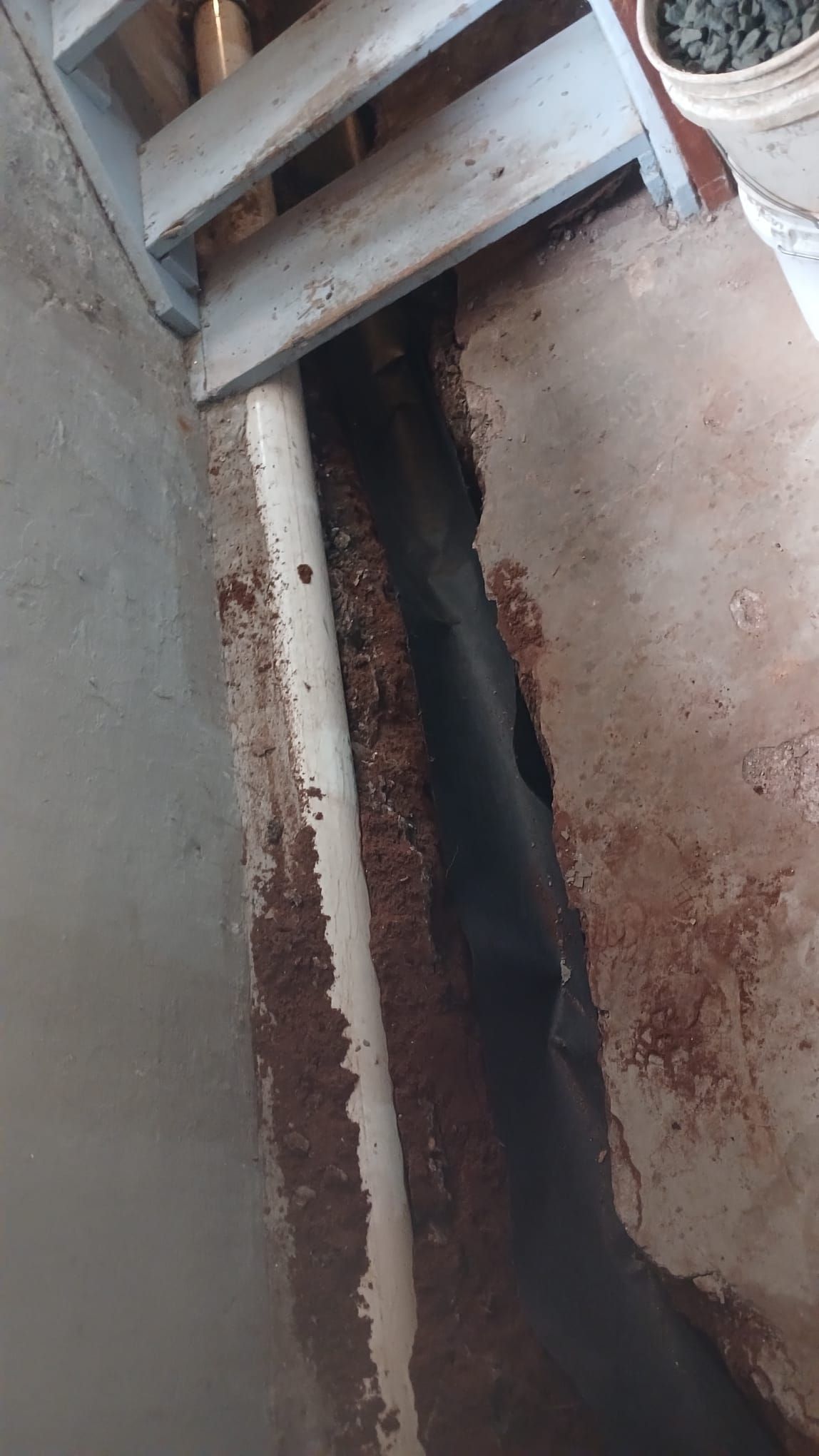 Interior French Drain &. Mold Remediation Dunnellen NJ  by Pure Service Pro, LLC 