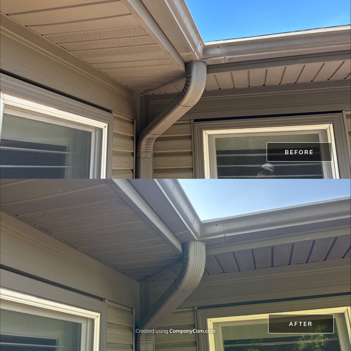 Project in Hoffman Estates by Simmons Power & Soft Washing