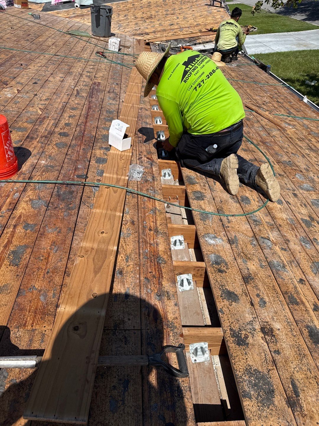 Project in St. Petersburg 33713 by Mitchell Roofing Company LLC