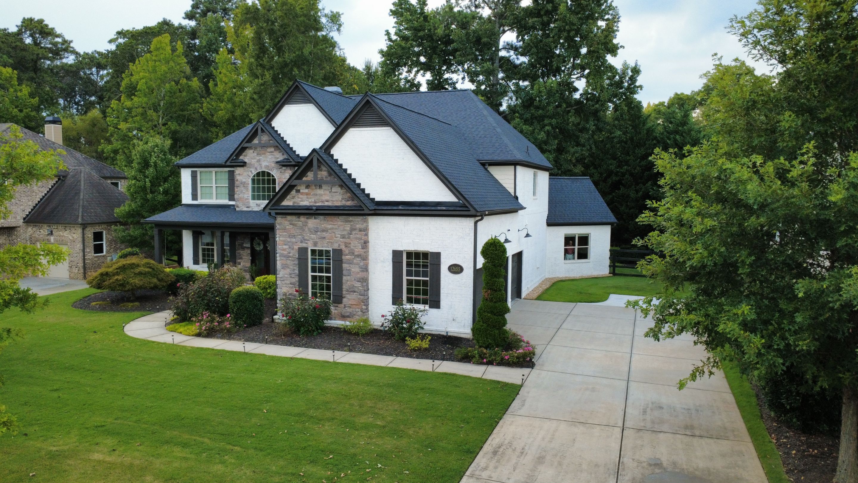 Alpharetta, GA Roof Replacement CertainTeed Moire Black by Reset Roofing