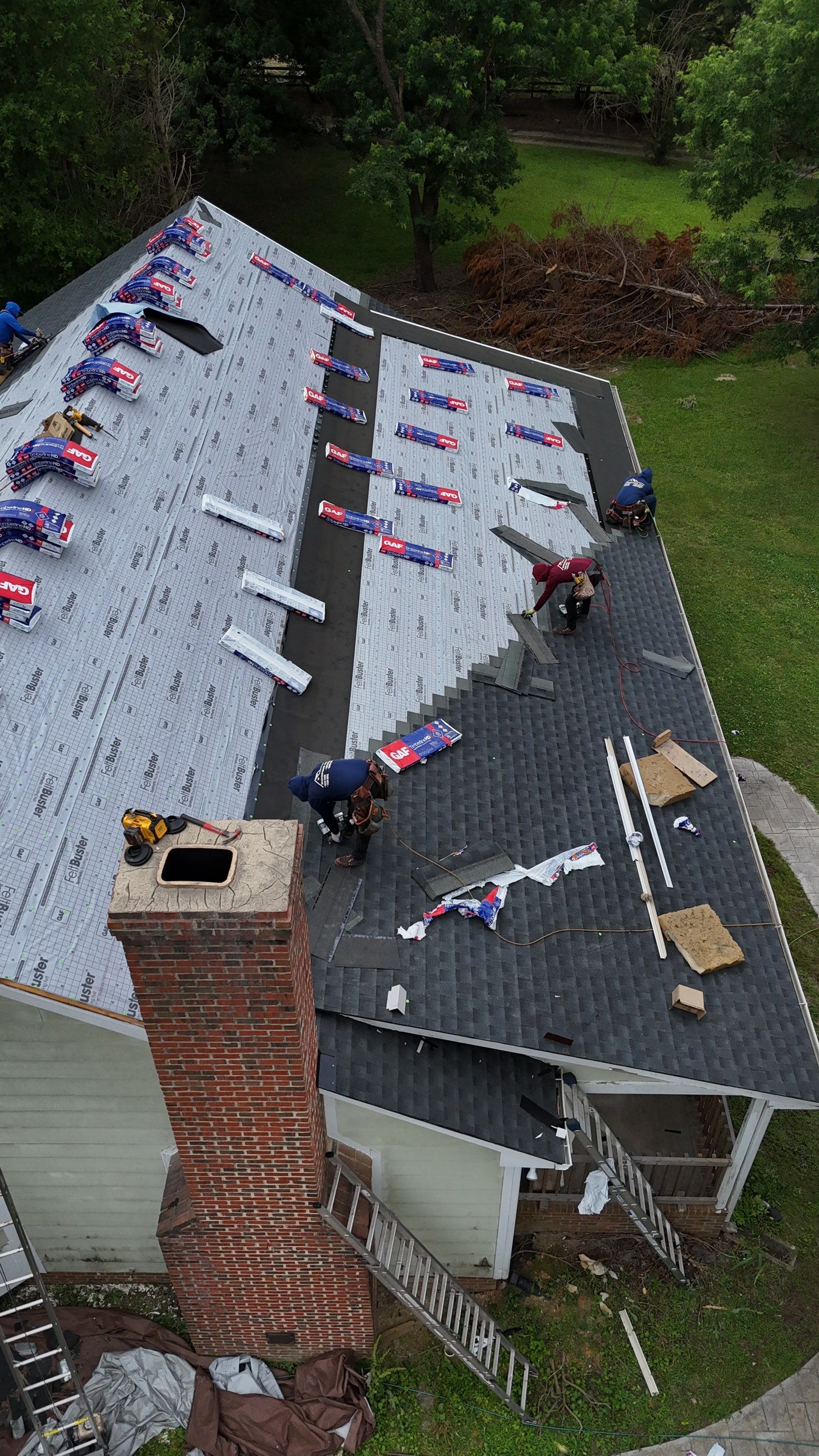 Roof Replacement - GAF Timberline HDZ Charcoal by Pro Performance Roofing