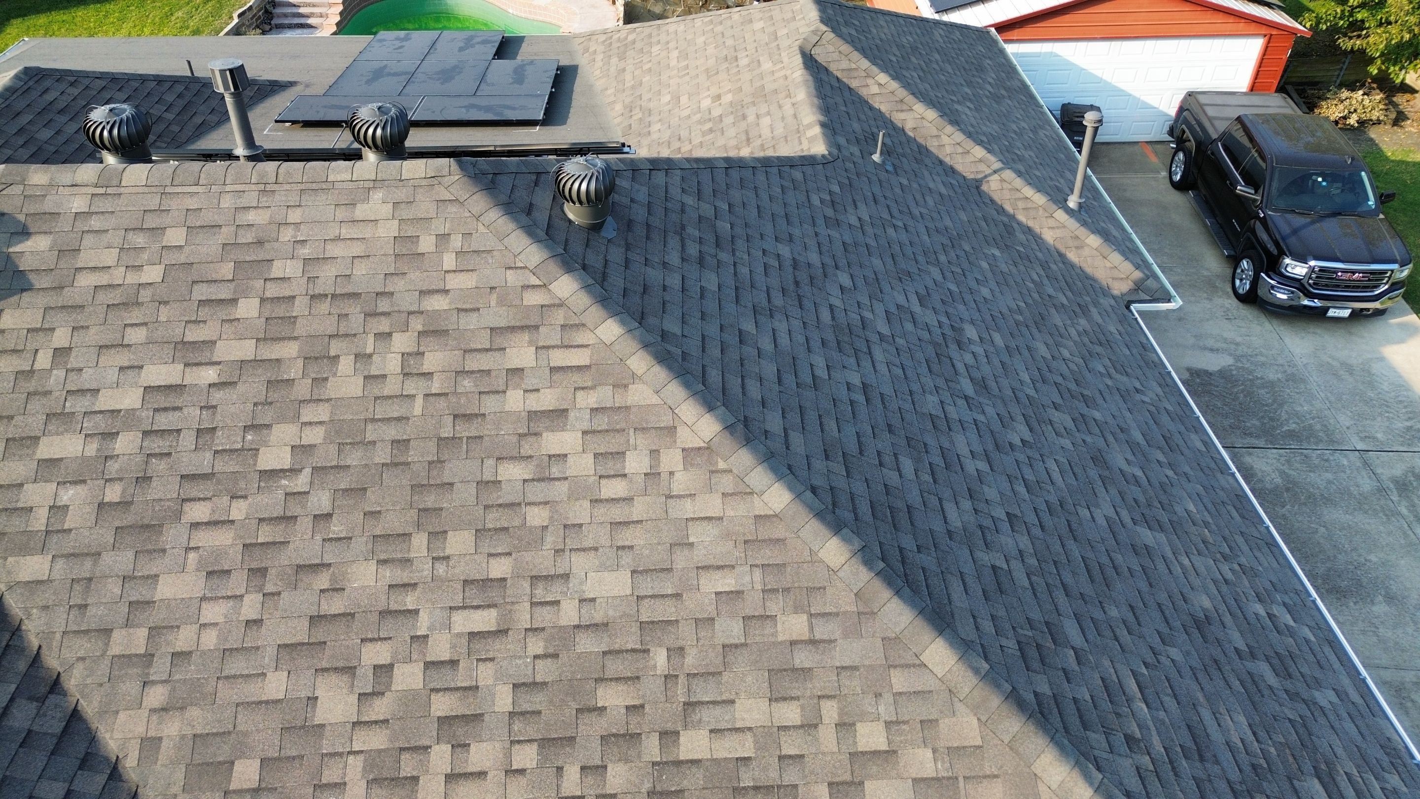 Residential Roof Replacement using Malarkey Vista AR Class 4 by Graves Roofing