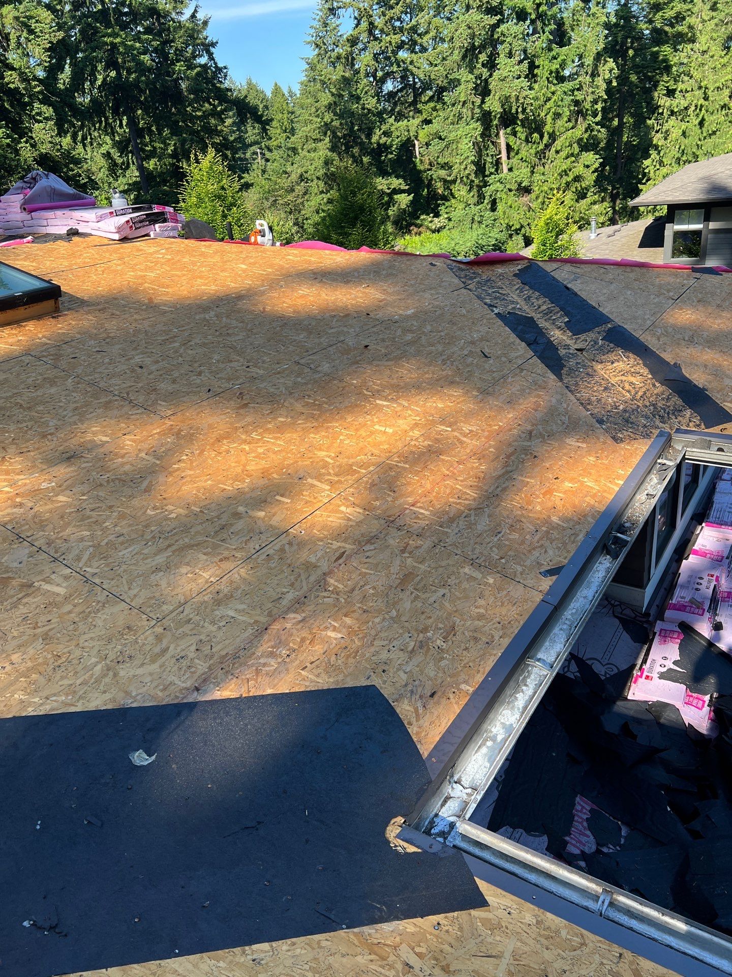 Residential Roofing Installation using GAF HDZ Shingles by Roofing Formula LLC