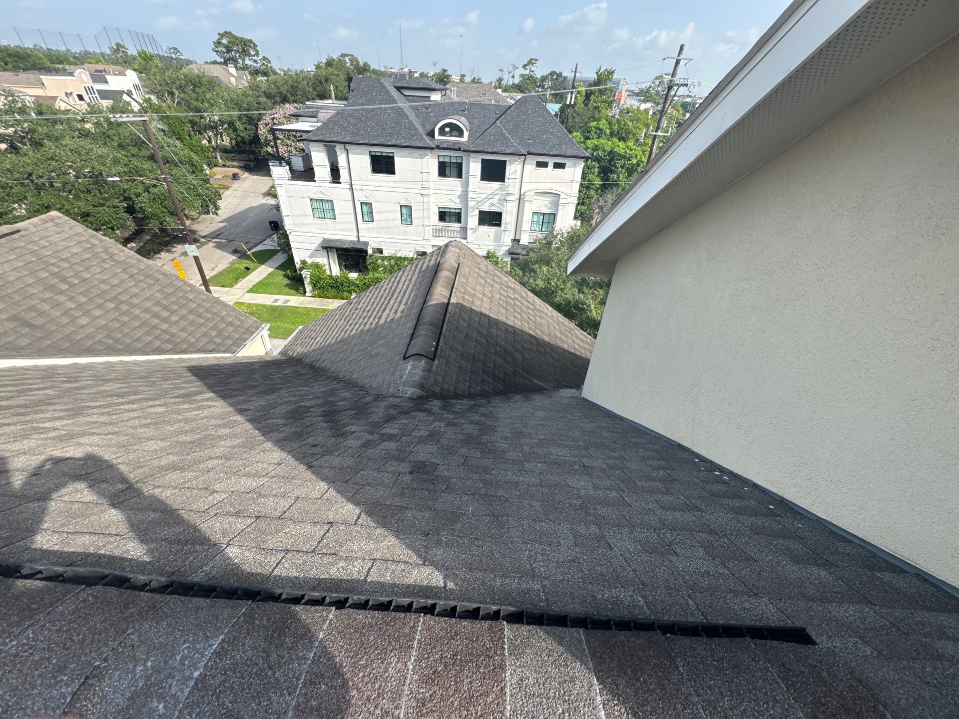 4 Story Leak Repair  by Associates Roofing Unlimited 
