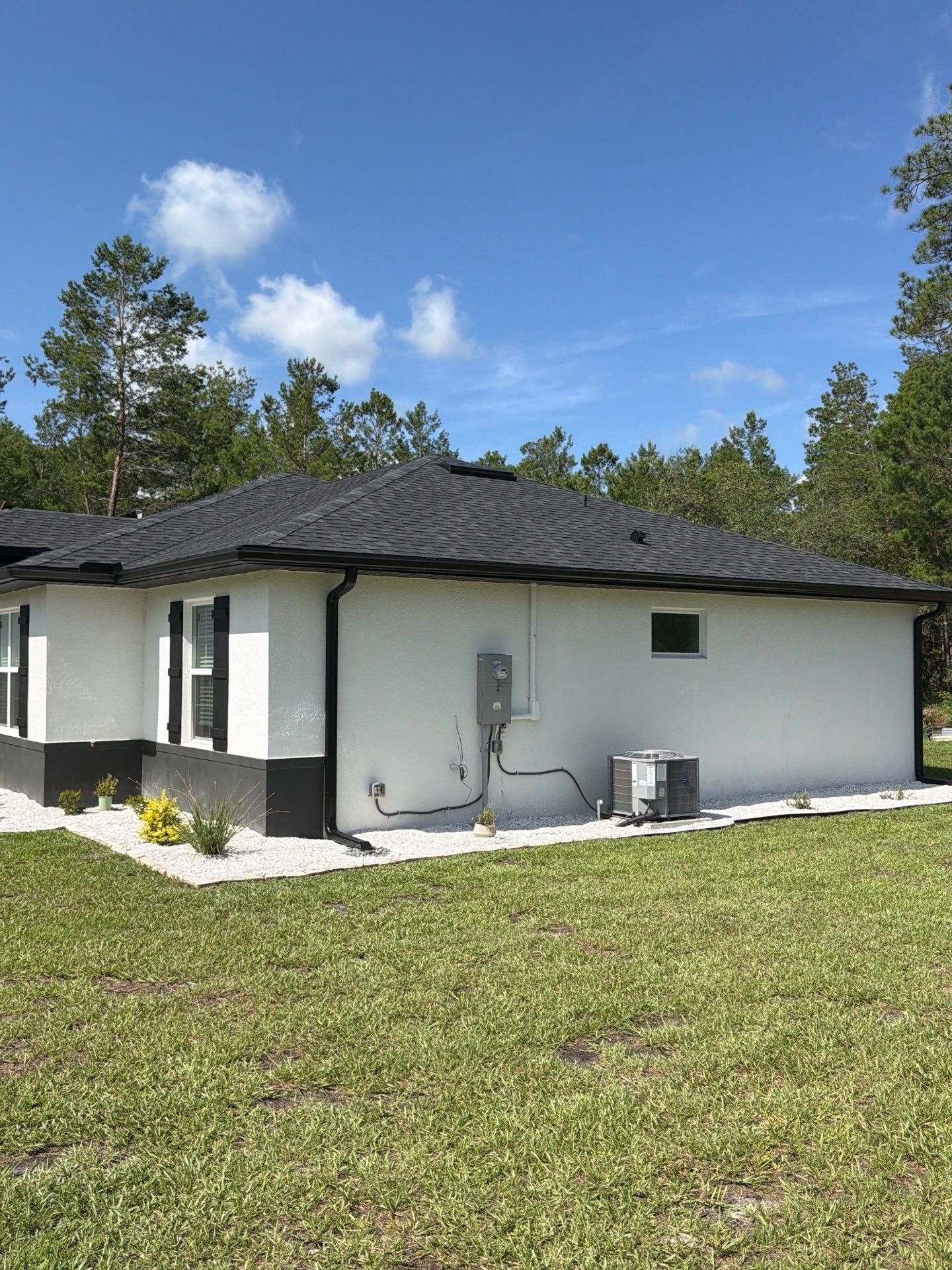 GAF Asphalt Shingle Roof Replacement with Skylight in Eustis by Fortified Roofing Solutions Corp.
