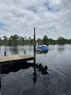 PWC Lift Install by Coastal Boat Lift Repair LLC