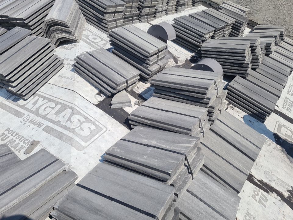 Residential Roofing Installation using Eagle Roofing Tile by BLUES BROTHERS ROOFING
