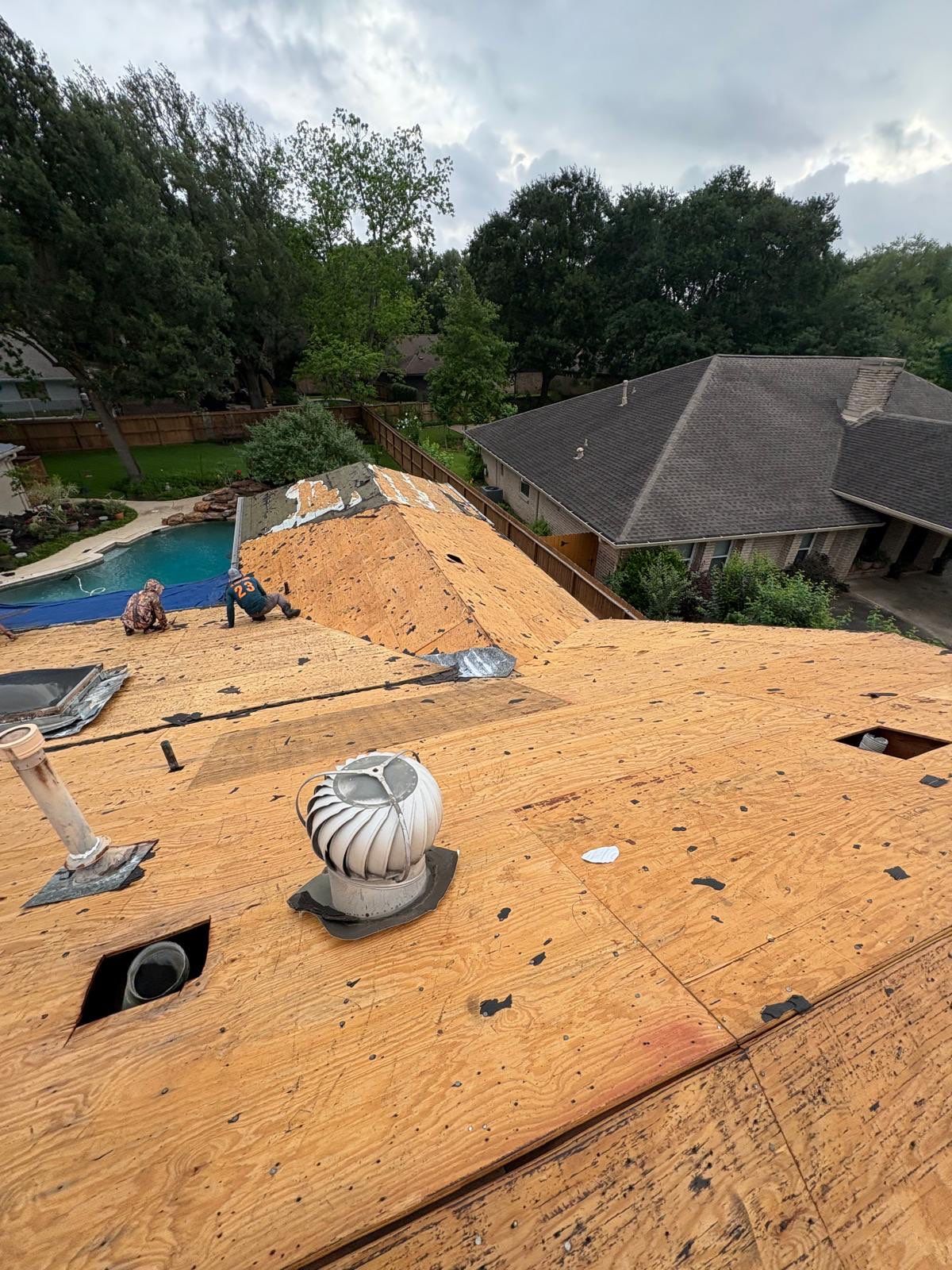 Project in Missouri City by Big State Roof Solutions