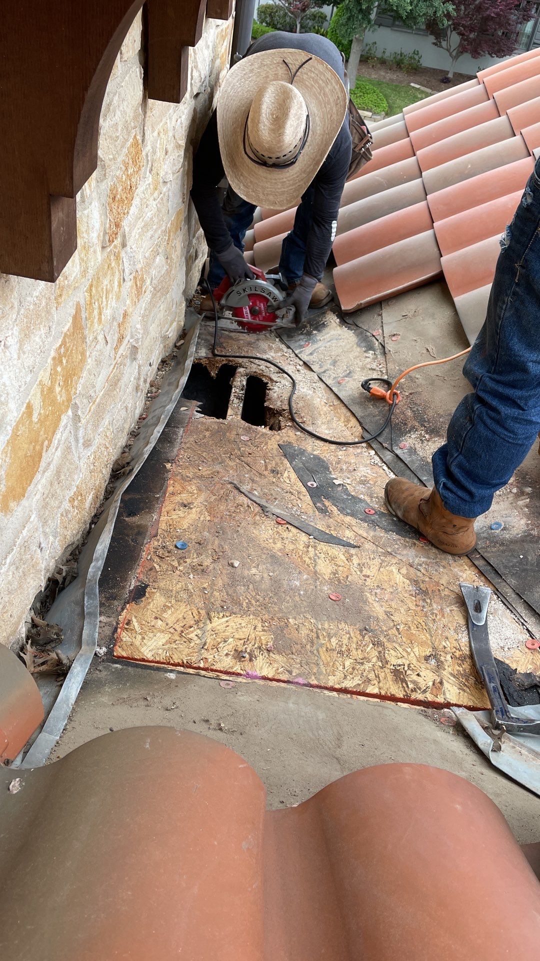 Residential Roofing Repair using Various Roof Repair Materials by Harvey Roofing & Construction