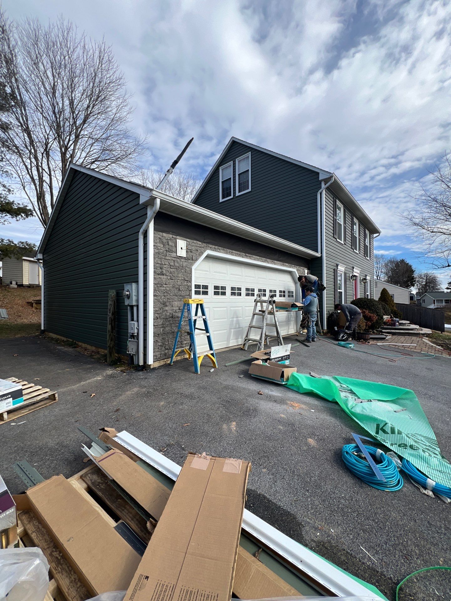 Siding and Stone Veneer Replacement in Point Of Rocks, MD by ARCH Exteriors 