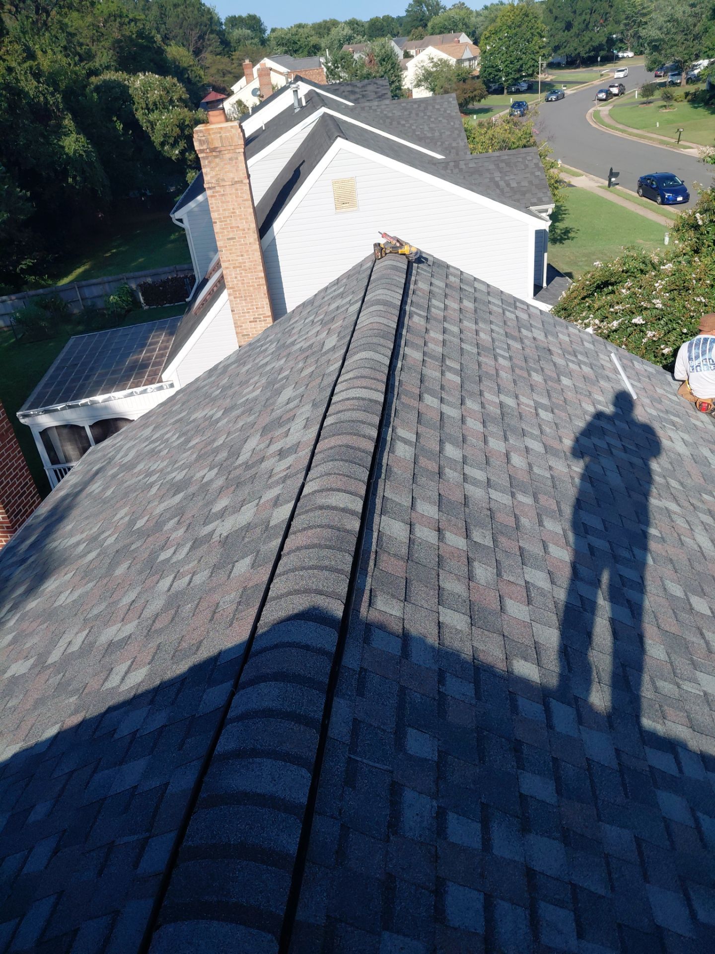 Manassas: Residential Roof Replacement with CertainTeed Landmark Pro in Colonial Slate  by RM Banning, Inc.