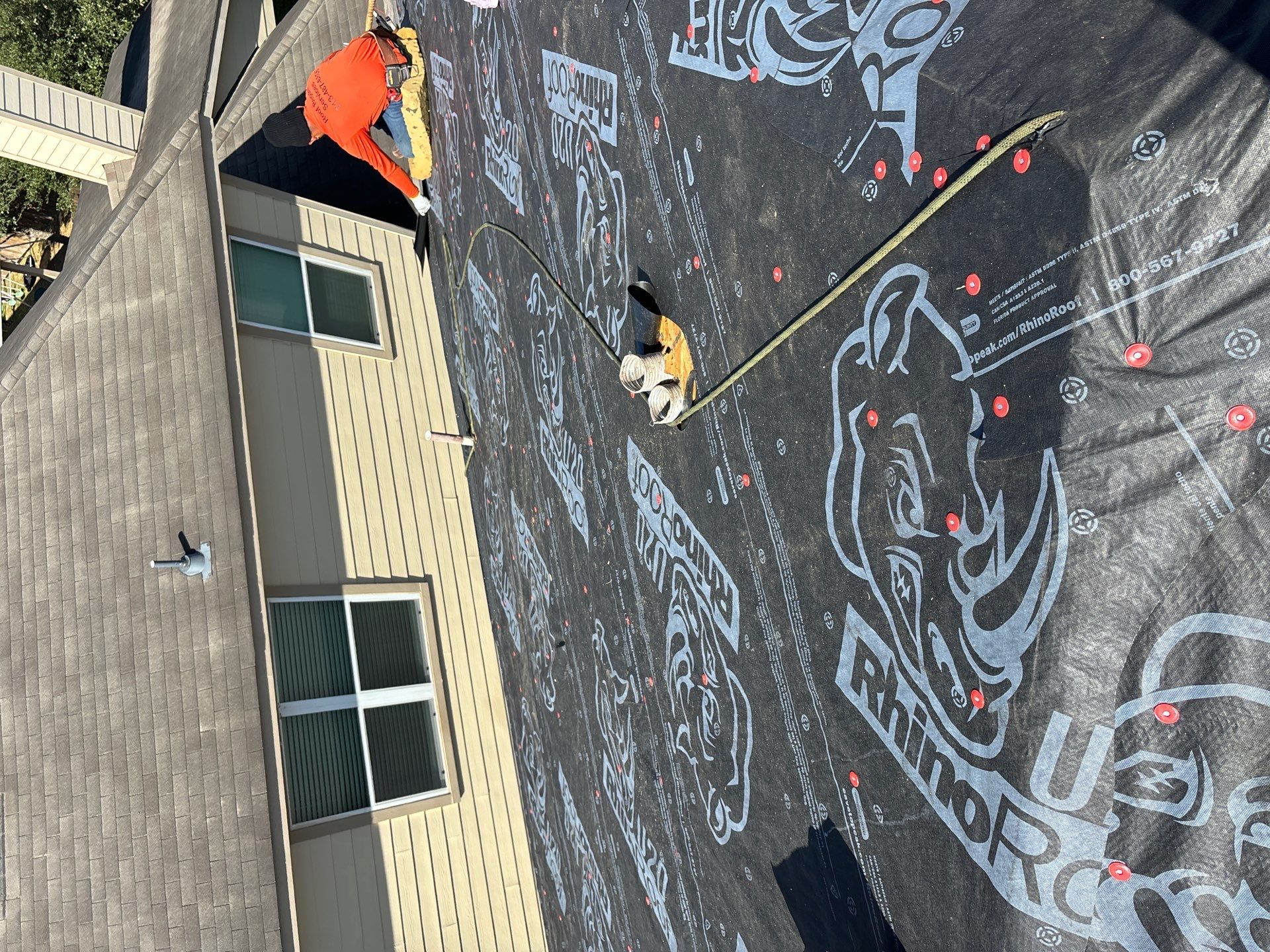 Residential Roofing Installation using Owen's Corning Duration (Lifetime) Shingles by Roof Repair Company