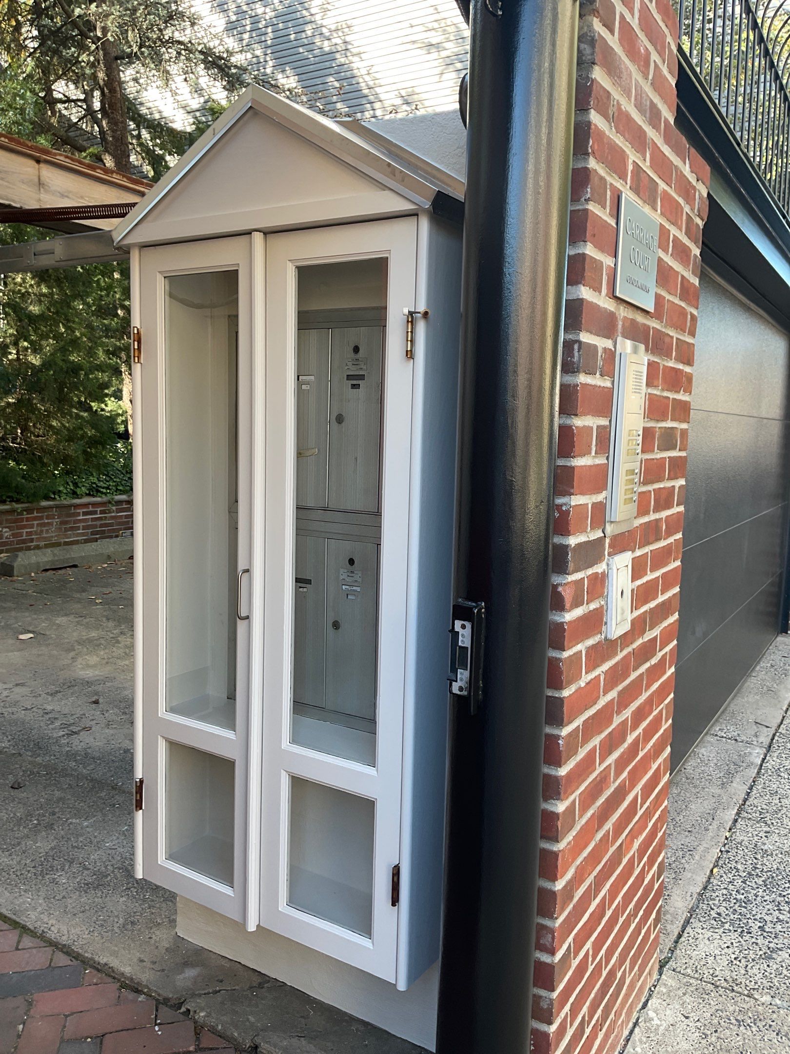 Exterior Refresh at Carriage Court Condominiums in Queen Village by Groovy Hues