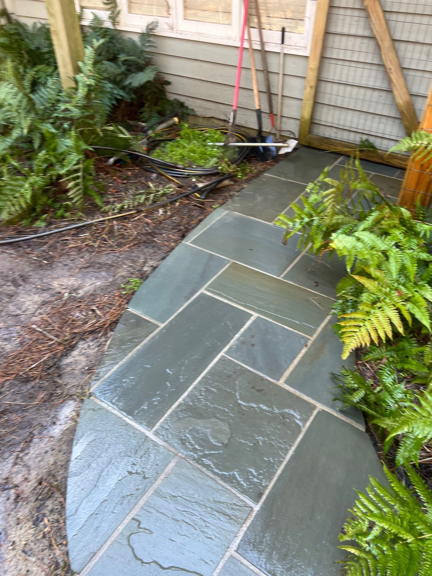 travertine  using Concrete Sealant by DuraSeal