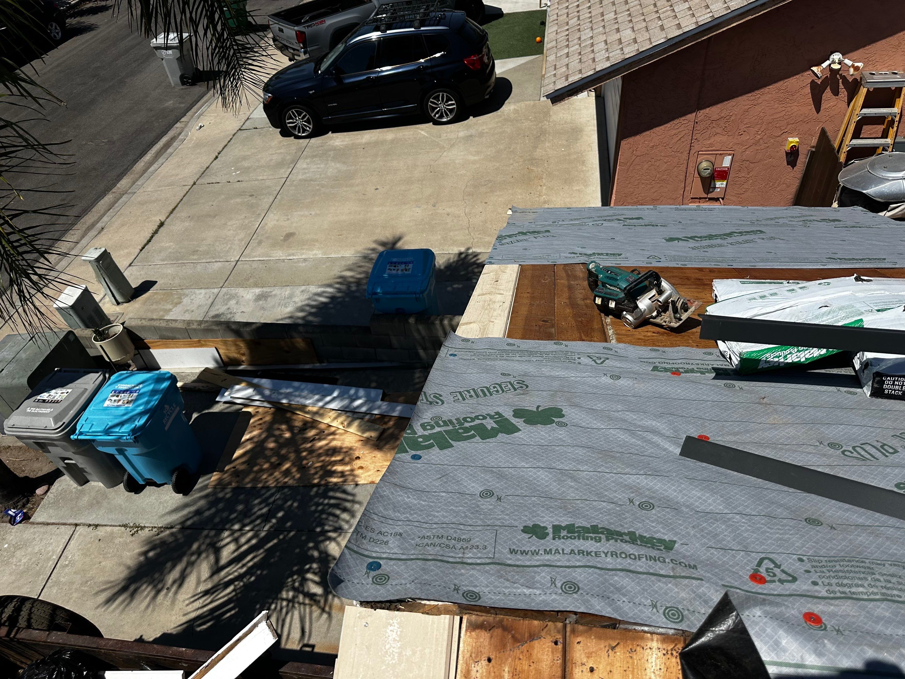 San Diego Roof Replacement and Wood Fascia Repair with Malarkey Materials by Reliable Roofing San Diego Inc.