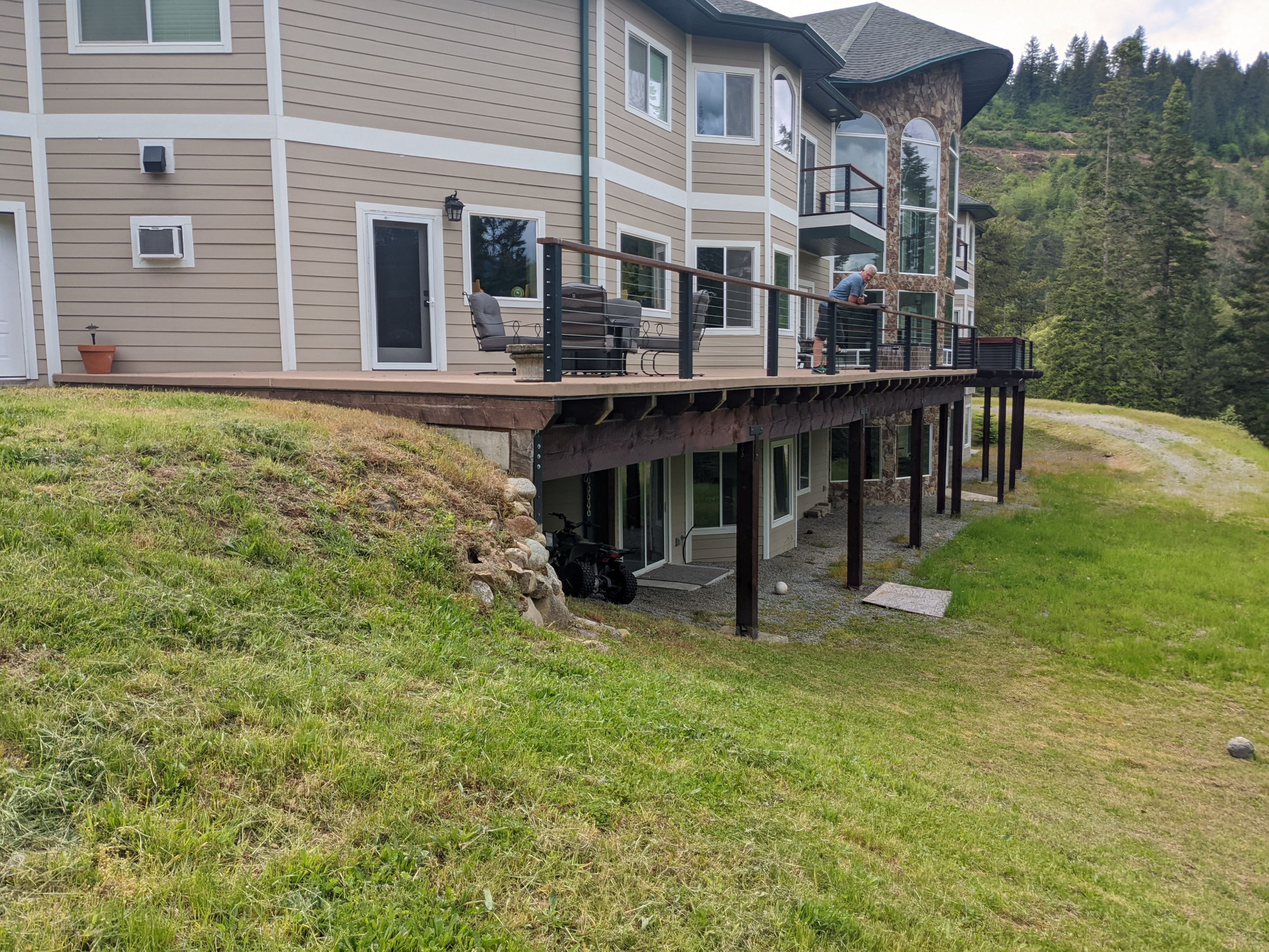 Patio Transformation using Greystone 1/8" by Croc Coatings, LLC