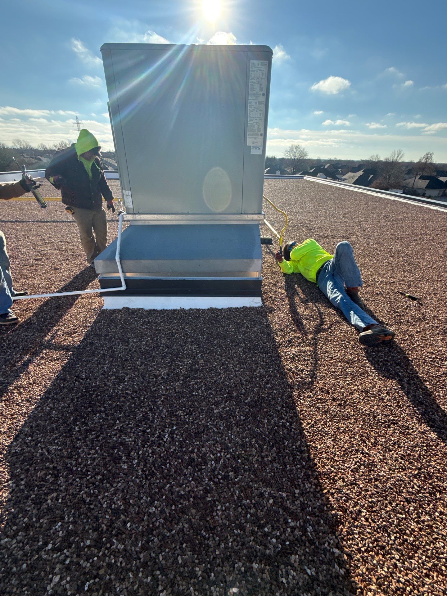 Mills Elementary School Commercial Re-Roof and Moisture Protection by Secondary Rhodes