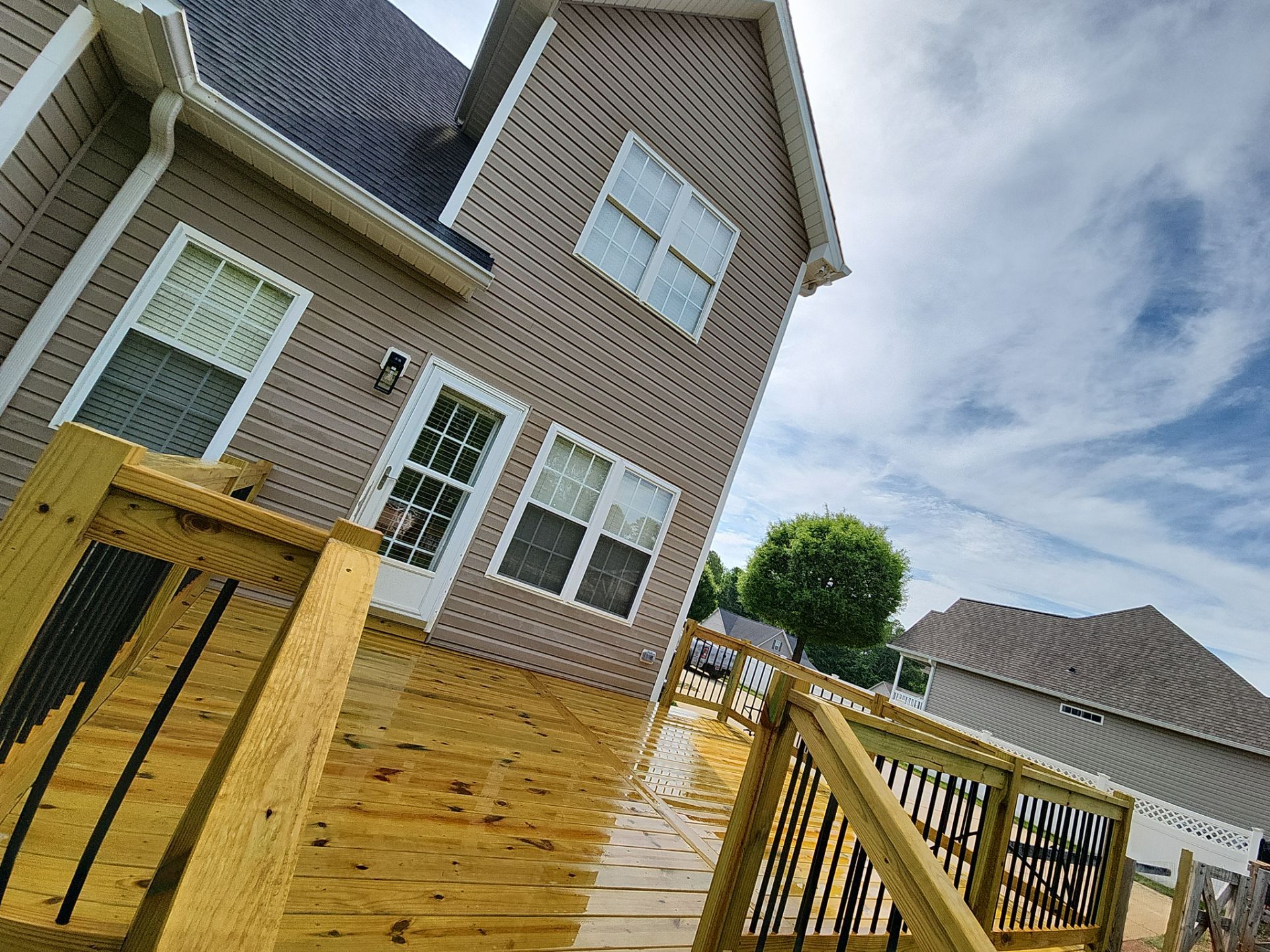 New Deck using Wood Sealant by DuraSeal