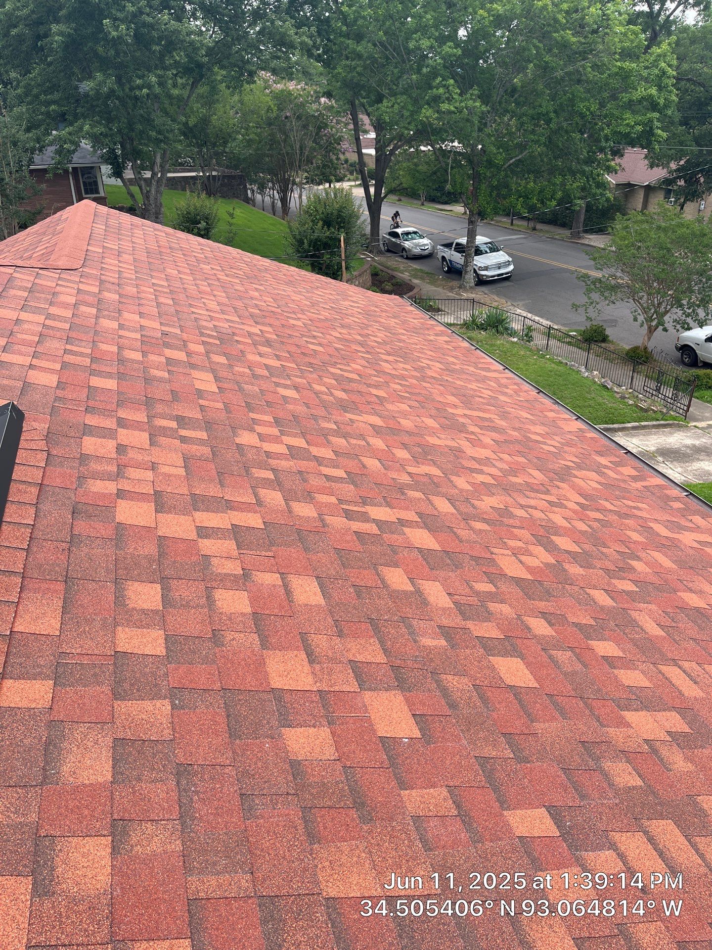Asphalt Shingle and Flat Roof Replacement in Hot Springs by Temple Roofing and Exteriors