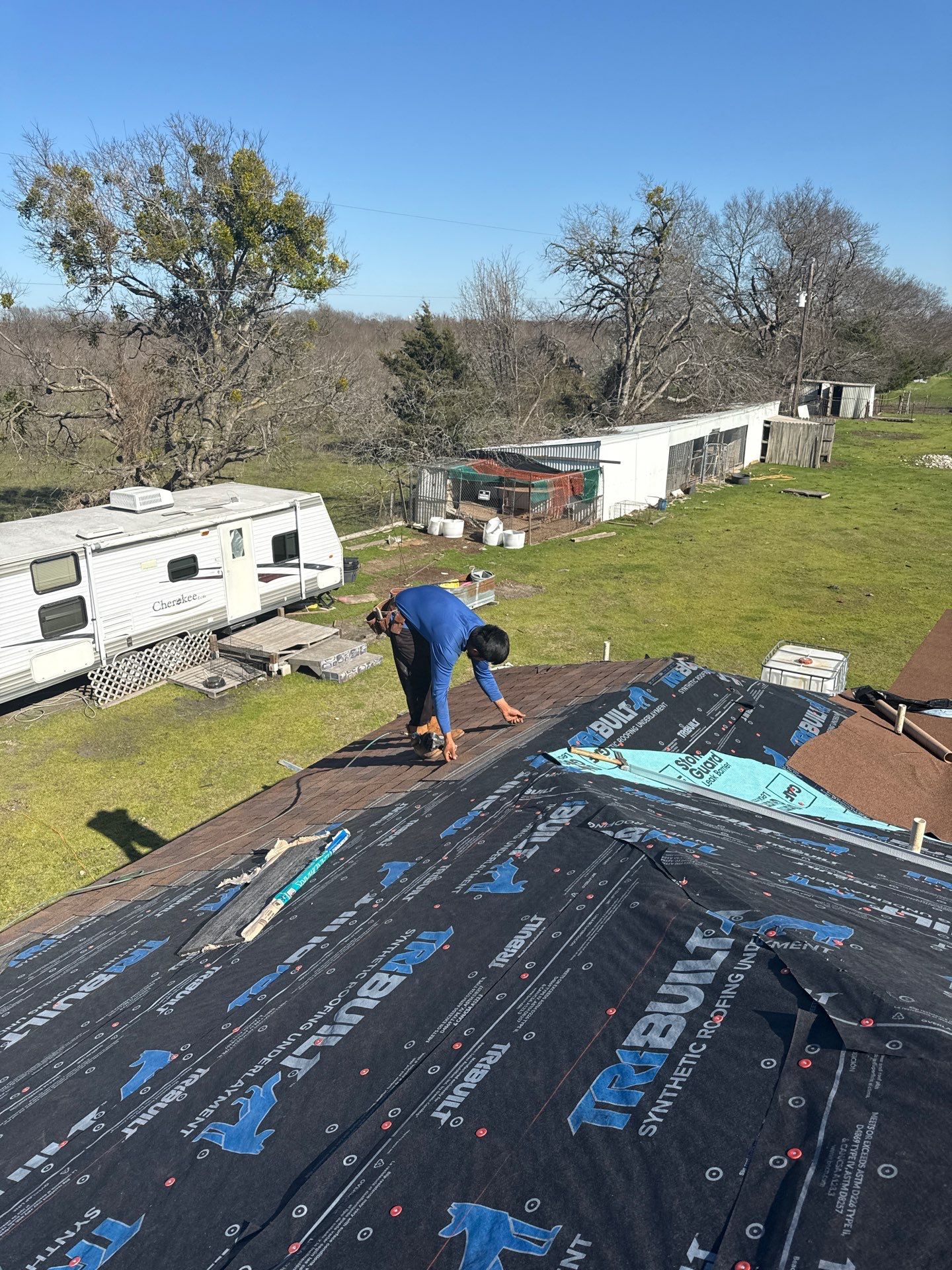 Project in Terrell by Rhino Roofing and General Contracting, LLC