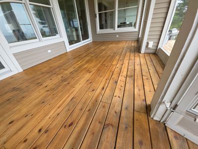 Coastal Deck Pressure Washing and Protective Staining in Whitehall
