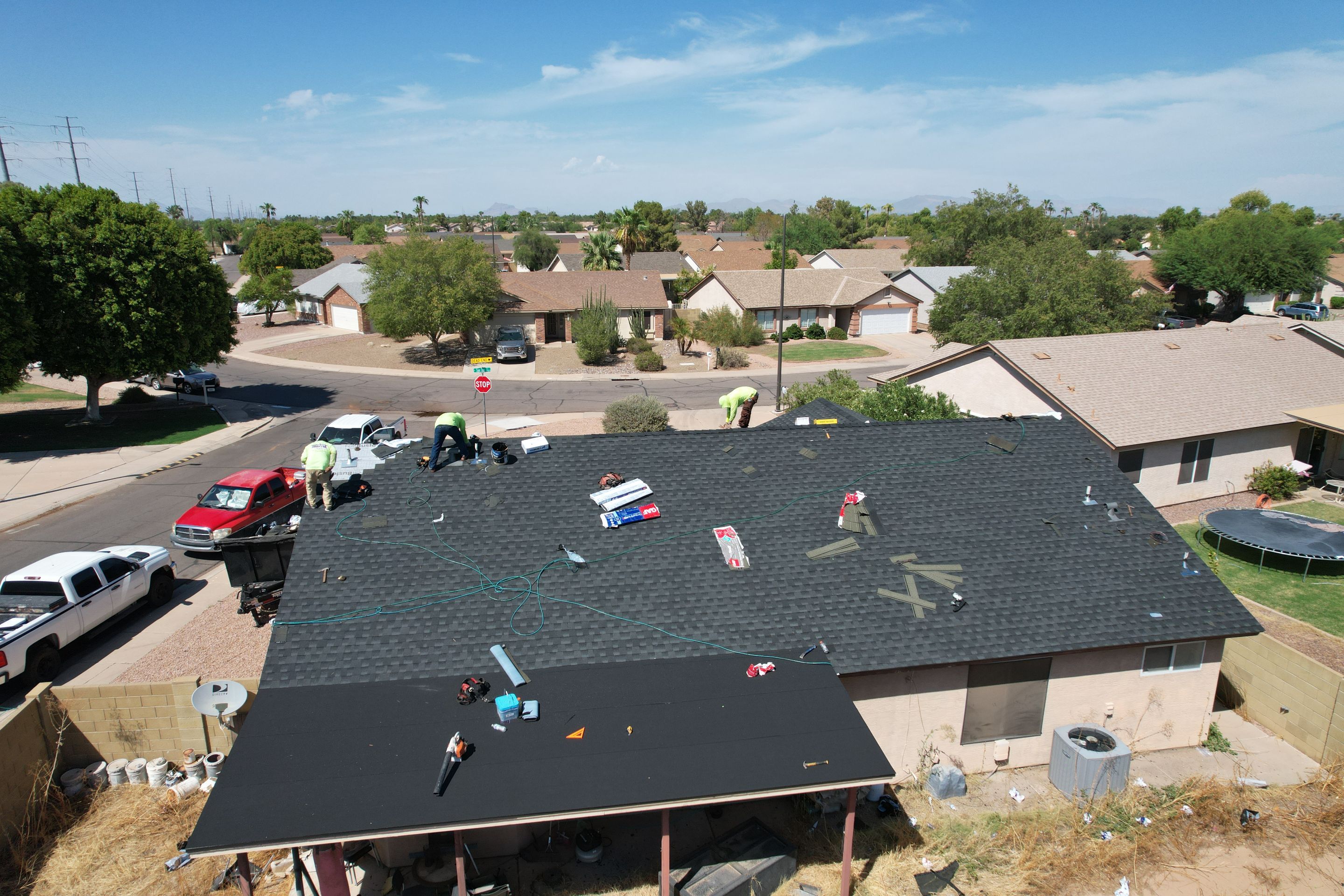 Project in Gilbert, AZ by Showtime Roofing & Coatings LLC