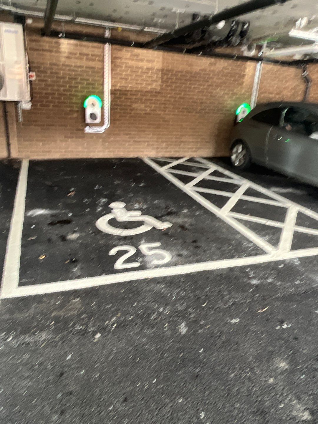 Car park cleaning using Honda 15lpm Low Pressure Washing Machine by Ges Exterior Cleaning ltd