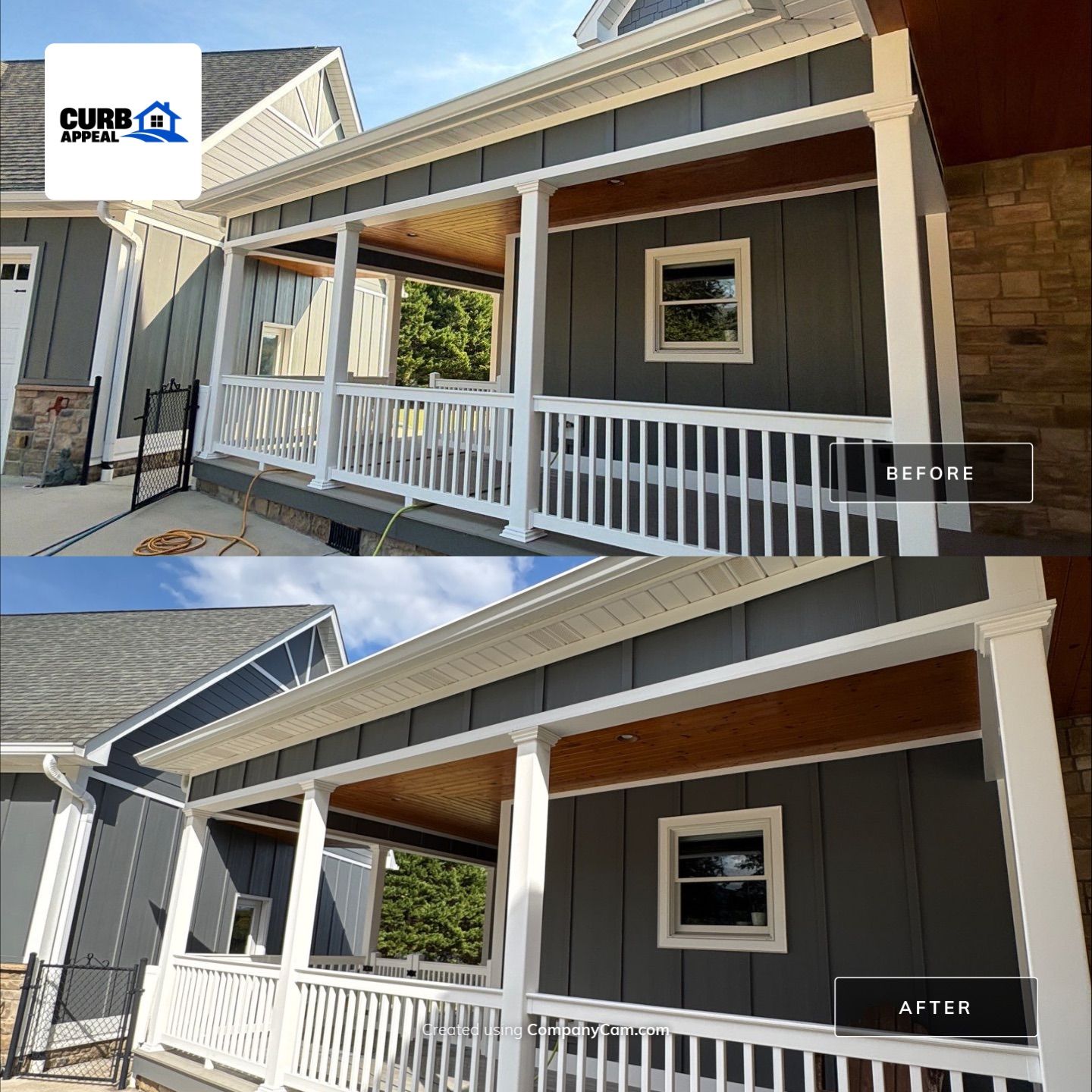 Project in Chattanooga by Curb Appeal 