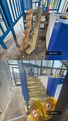 New Steps At The Swim School