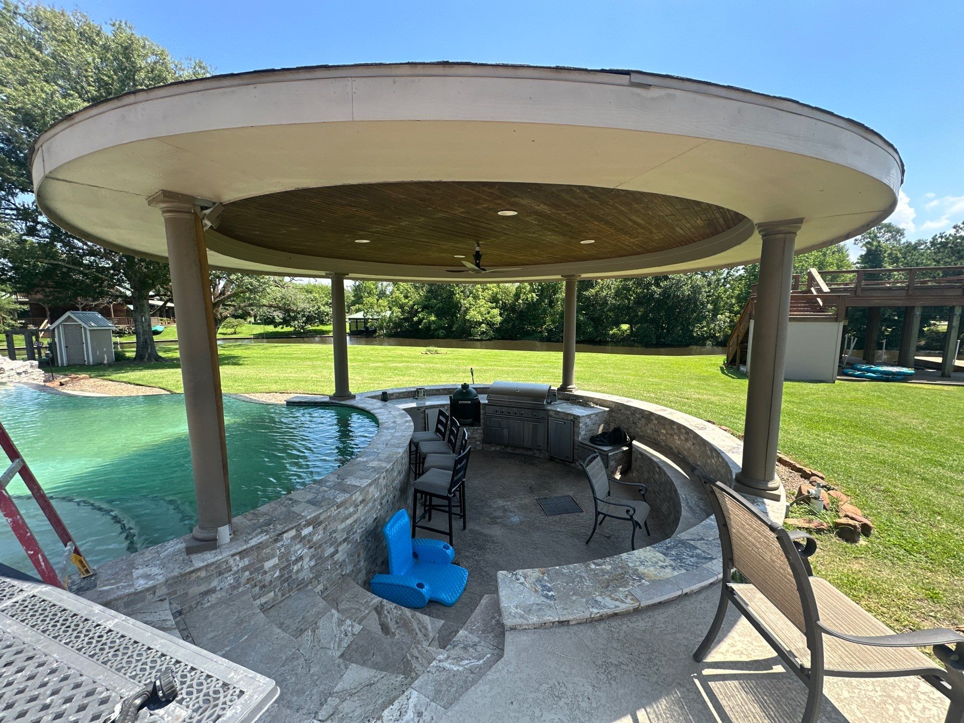 Patio Remodel in Orange County Texas by SophAlx LLC