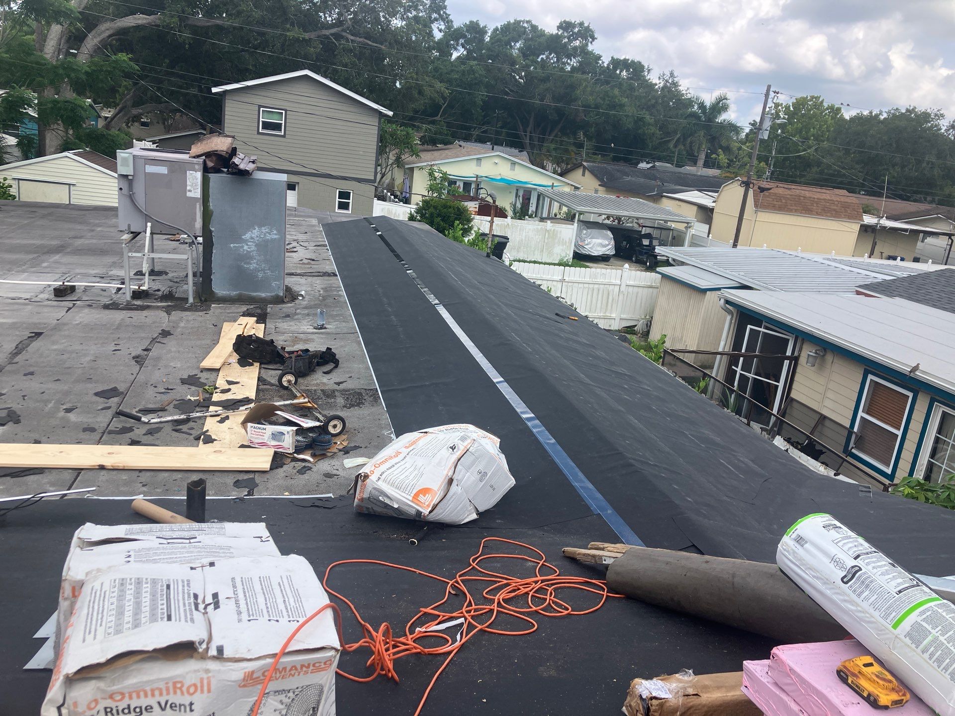Project in St. Petersburg 33703 by Mitchell Roofing Company LLC 