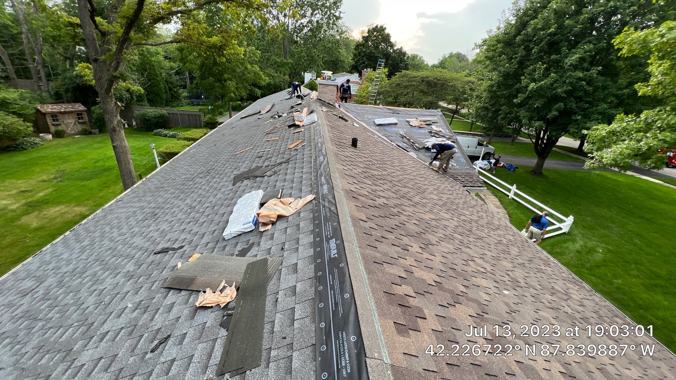 Roof Replacement in Lake Forest by Diamond Lake Exteriors