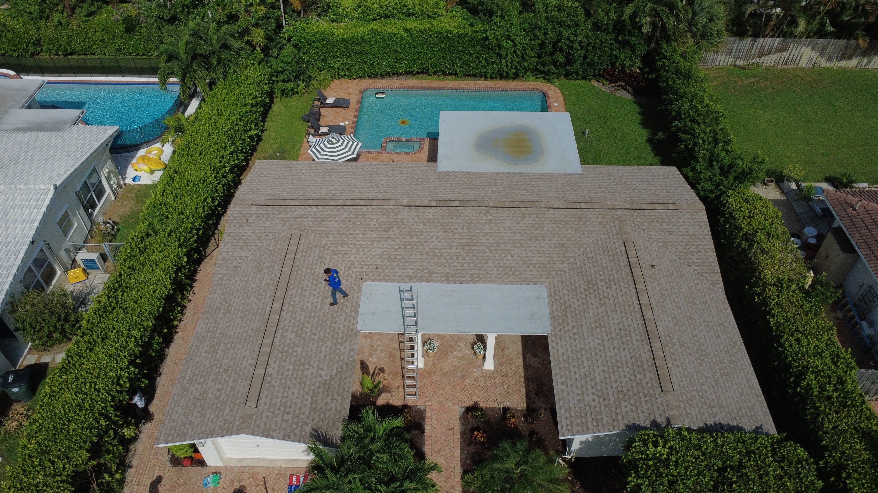Residential Roofing Installation using GAF by BLUES BROTHERS ROOFING