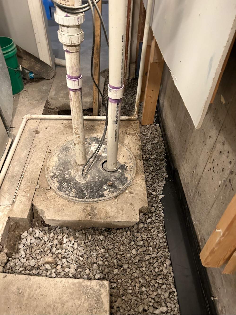 Complete Interior Basement Waterproofing by Allied Water Services