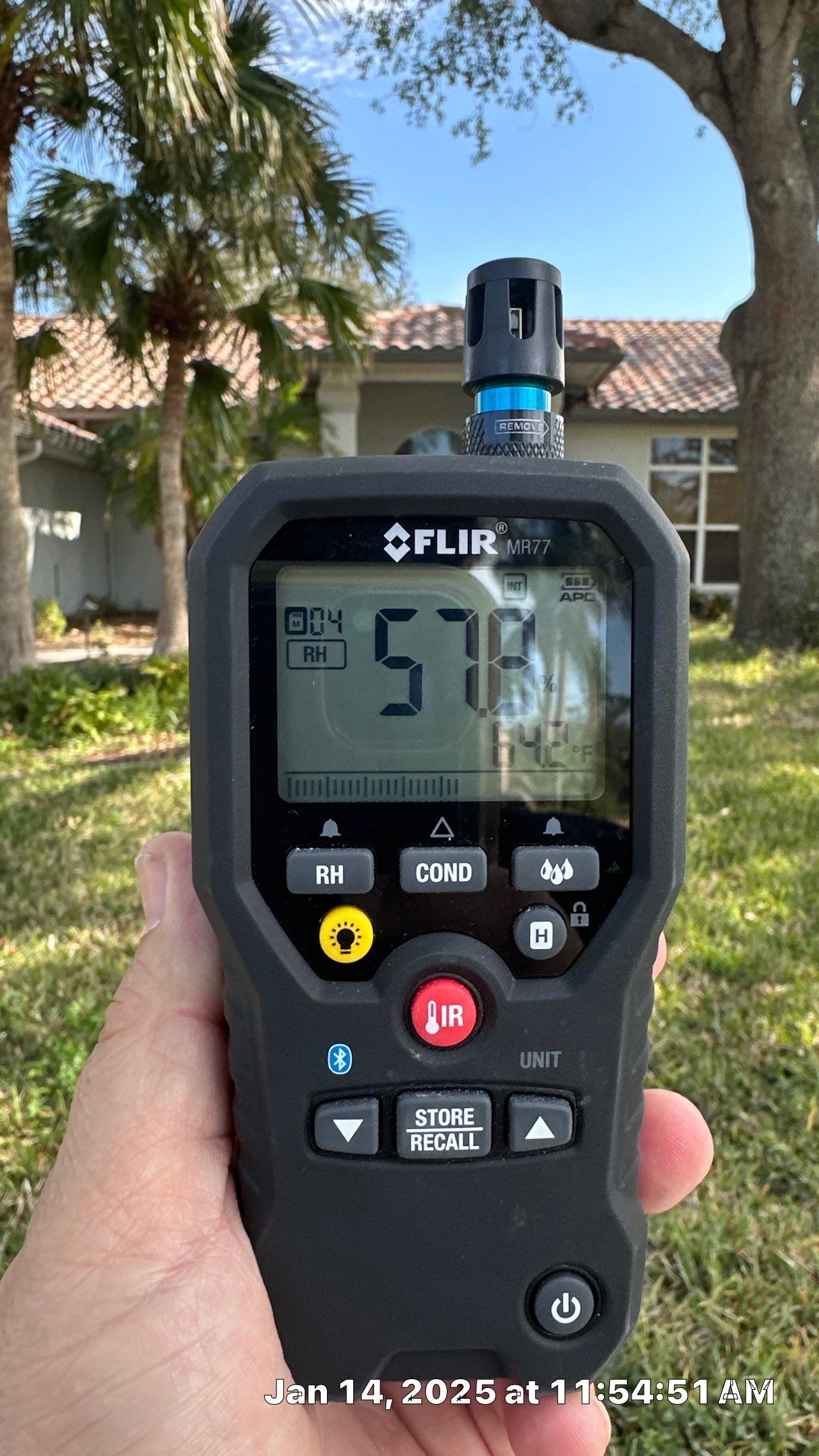 Mold Assessment using IR Camera, Moisture Meter, Air Cassette samples and Tape lifts by Building performance Solutions LLC